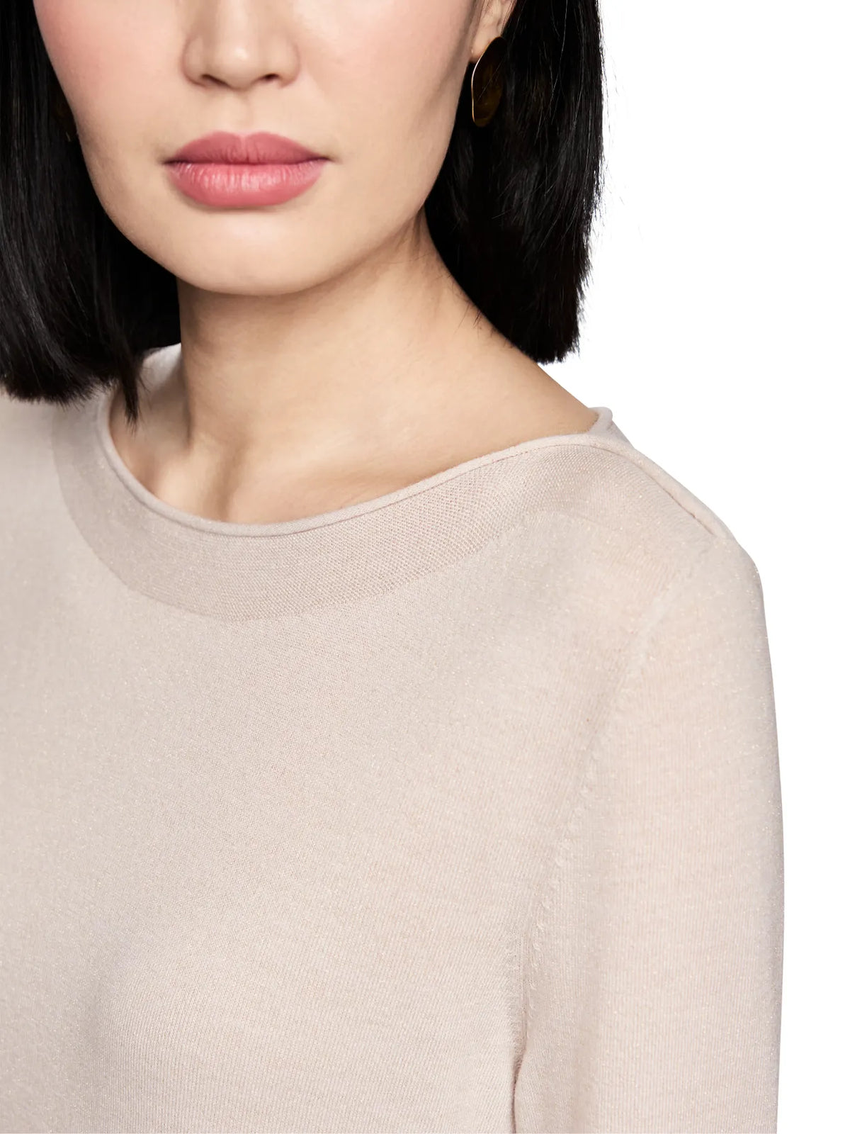 MARC CAIN
AC 41.05 M75 Feinstrickpullover mit Lurex magnolia
