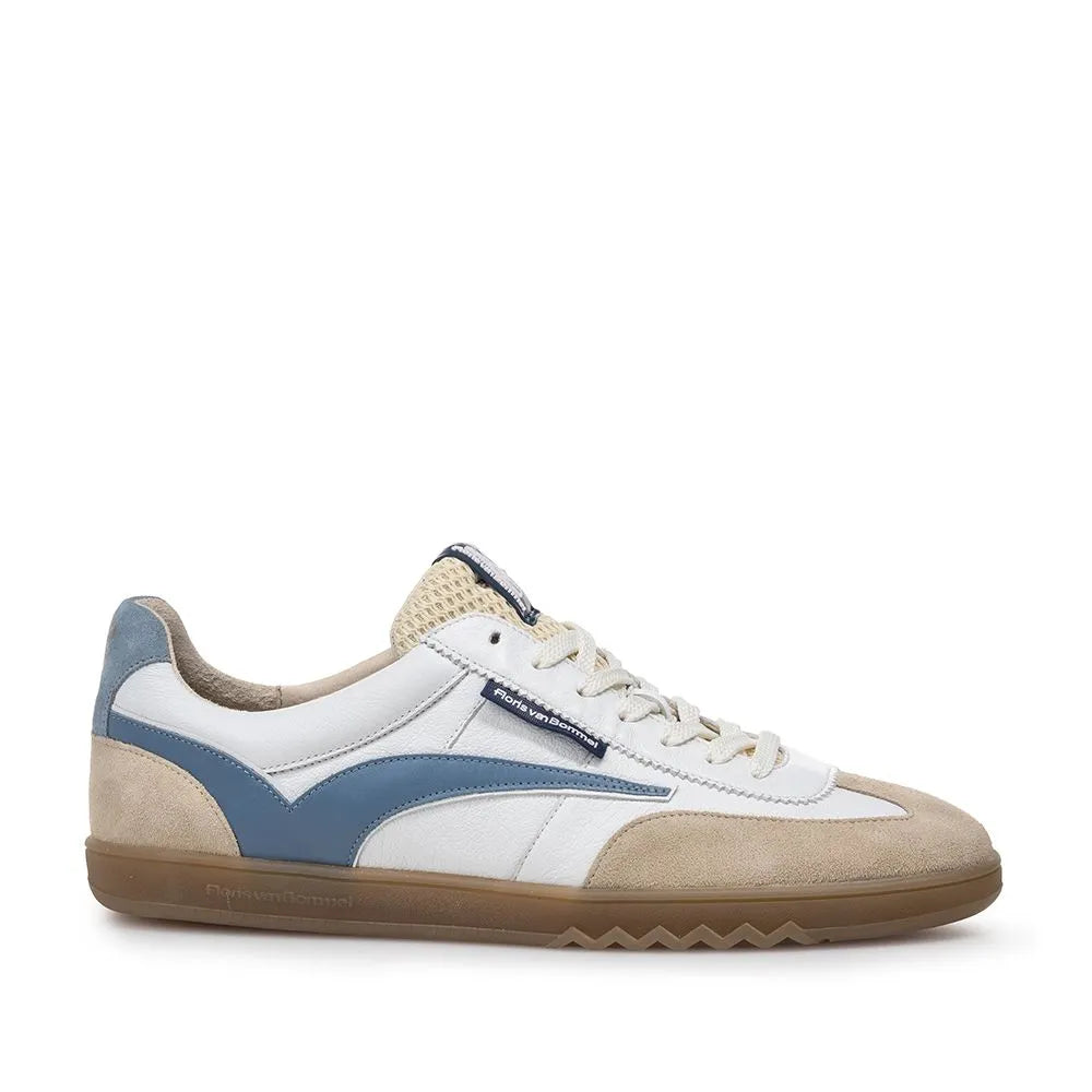 VAN BOMMEL SFM-10224-60-05 De Zaler 01.18 FLORIS HERREN SNEAKER WHITE
