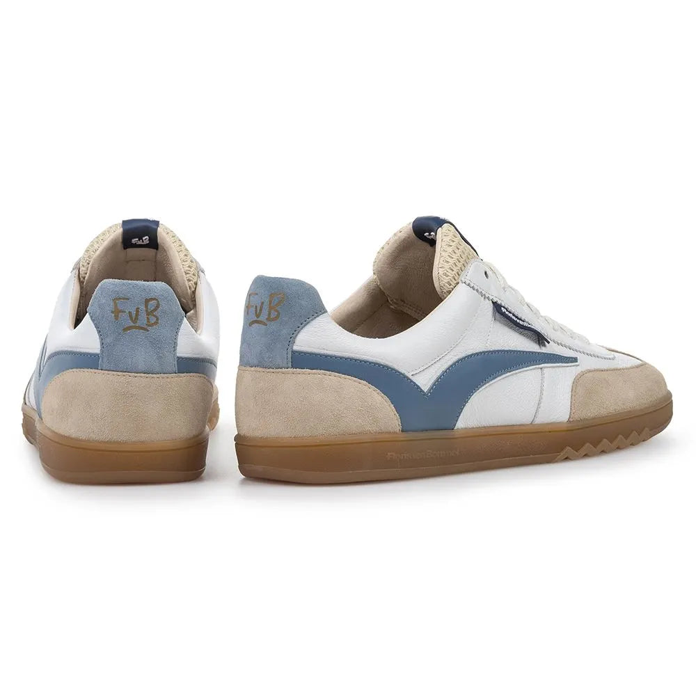 VAN BOMMEL SFM-10224-60-05 De Zaler 01.18 FLORIS HERREN SNEAKER WHITE