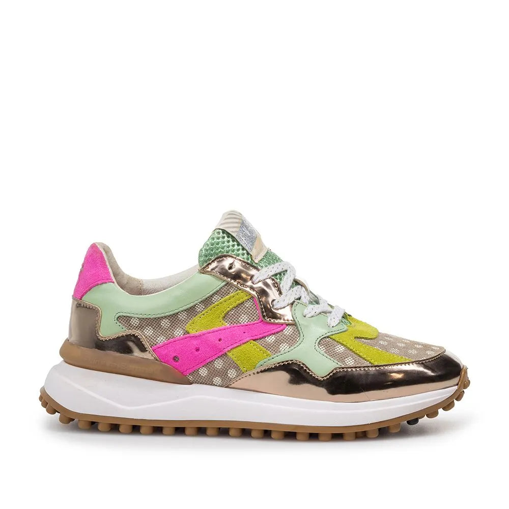 VAN BOMMEL SFW-10153-92-01 Noppi 46.08 DAMEN SNEAKER BRONZ