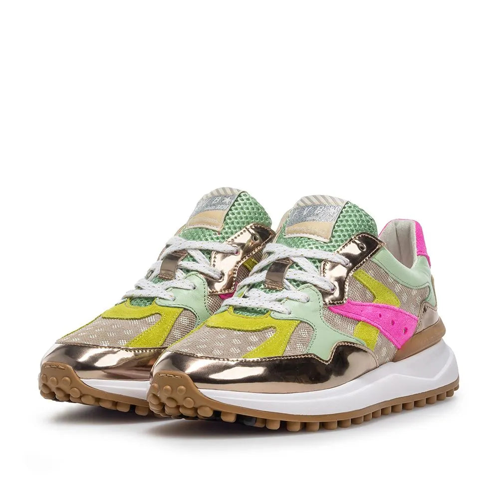 VAN BOMMEL SFW-10153-92-01 Noppi 46.08 DAMEN SNEAKER BRONZ