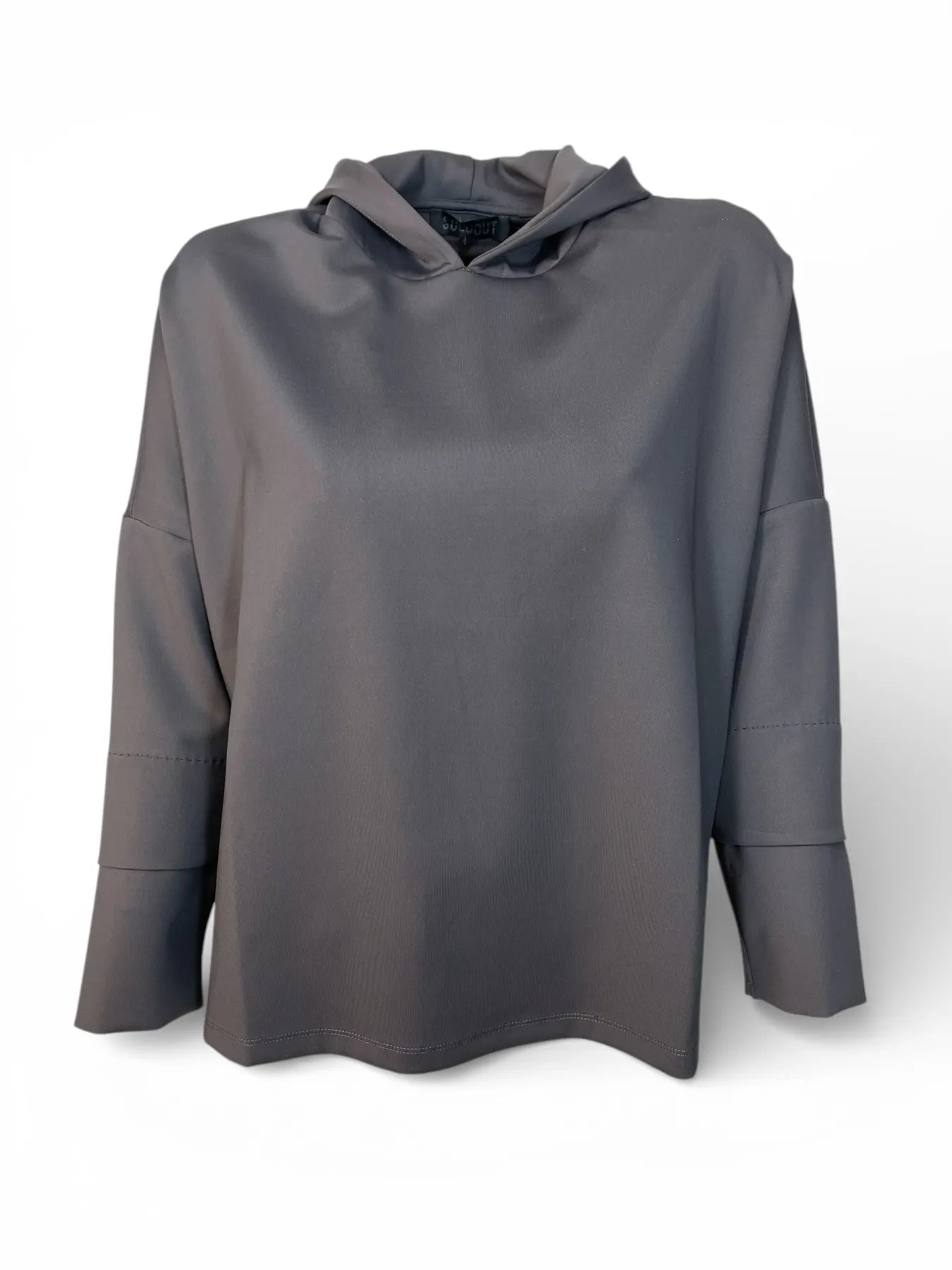 SOLDOUT S96 4000 DAMEN HOODIE DARKBROWN.