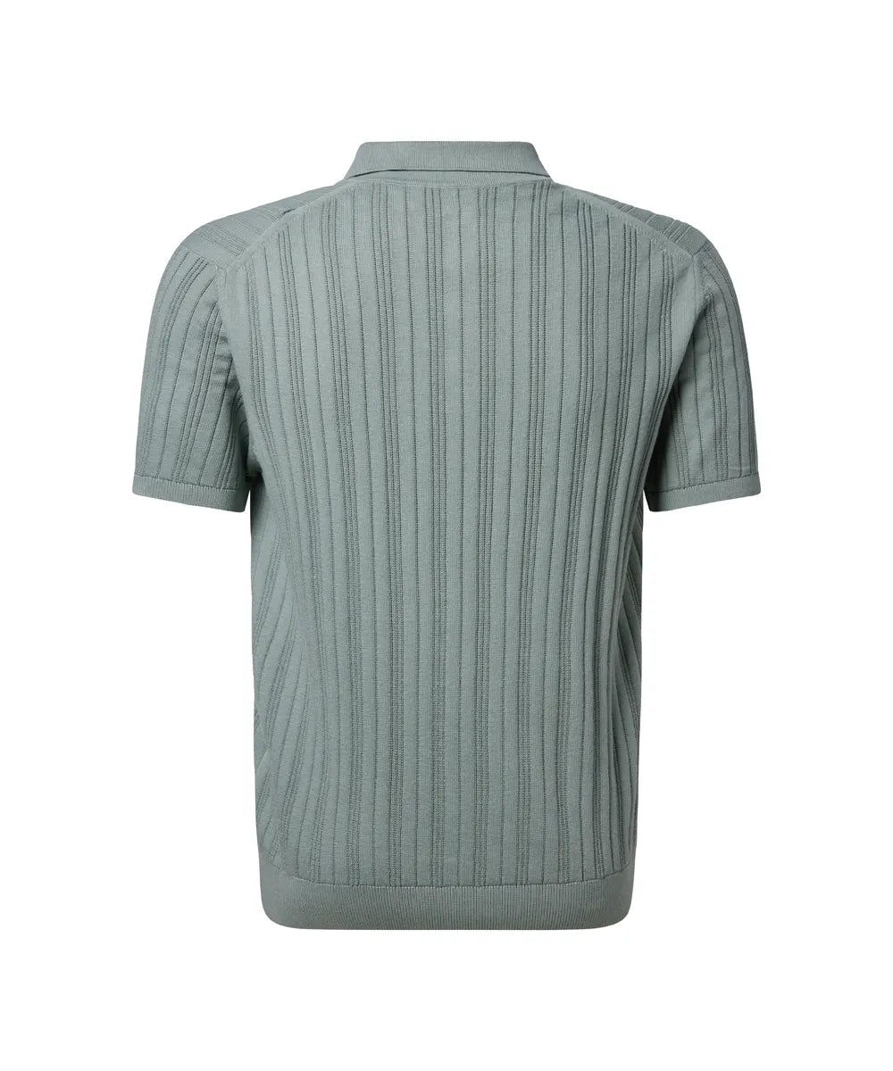 Baldessarini B4 50047.5232 BLD-Kalvik Herren Pullover Knopfleiste lily pad