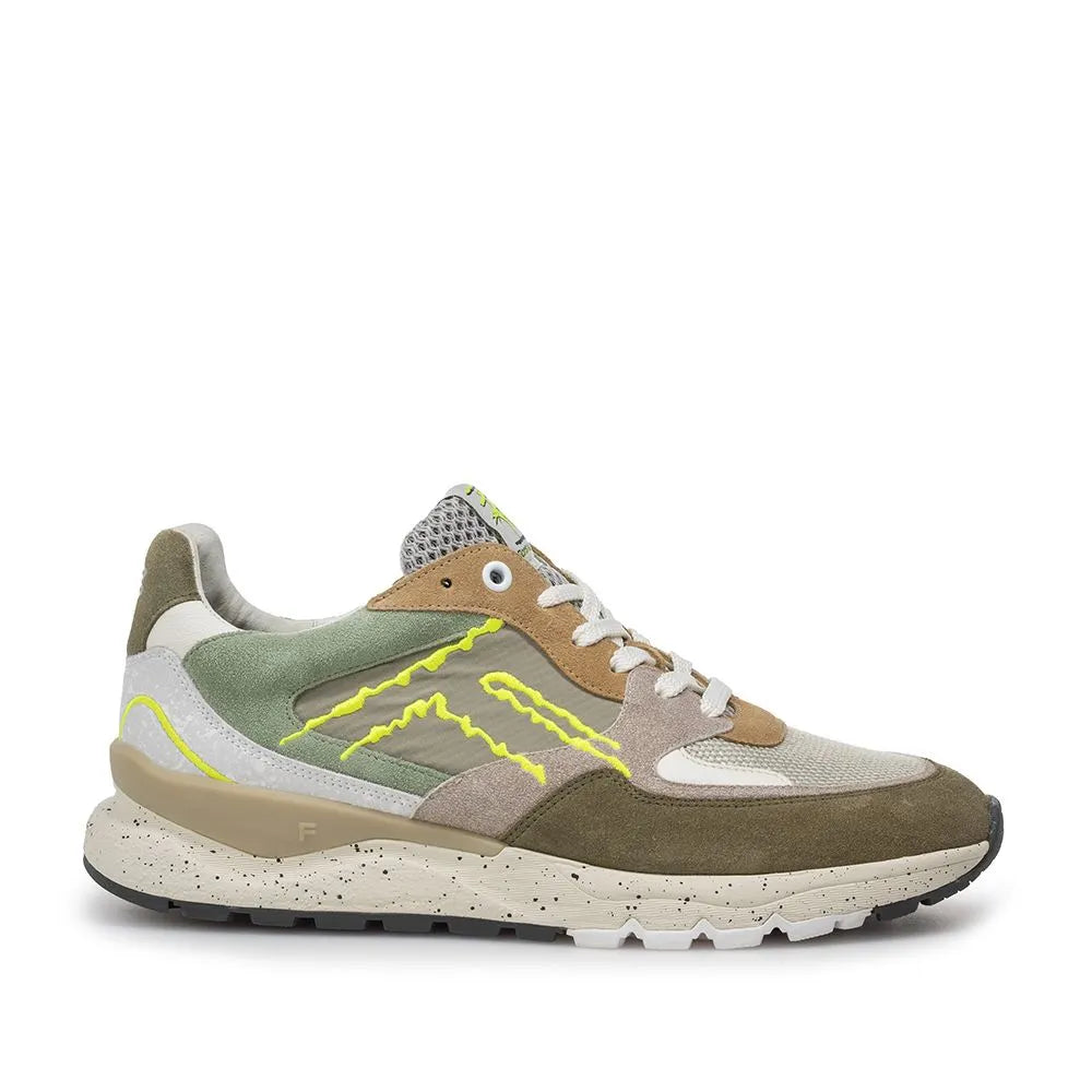 VAN BOMMEL SFM-10243-52-01 De Treener 06.06 SNEAKER LIGHT GREEN
