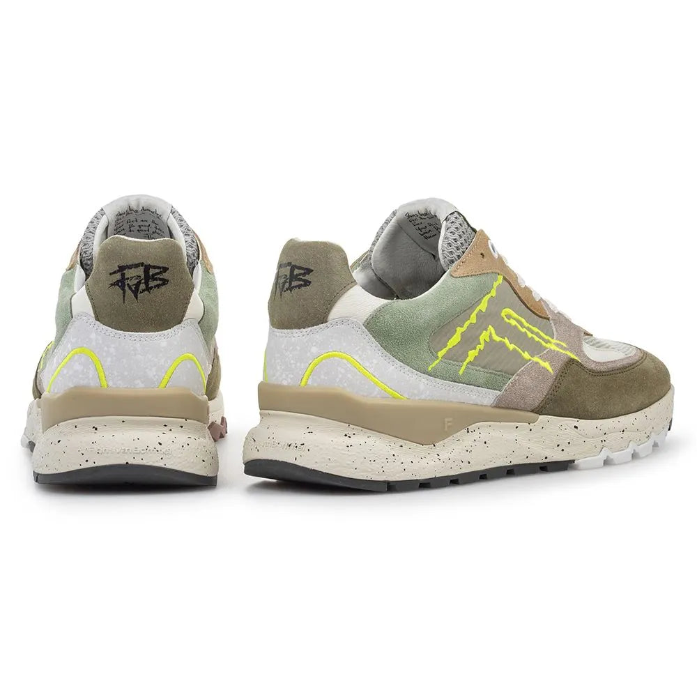 VAN BOMMEL SFM-10243-52-01 De Treener 06.06 SNEAKER LIGHT GREEN