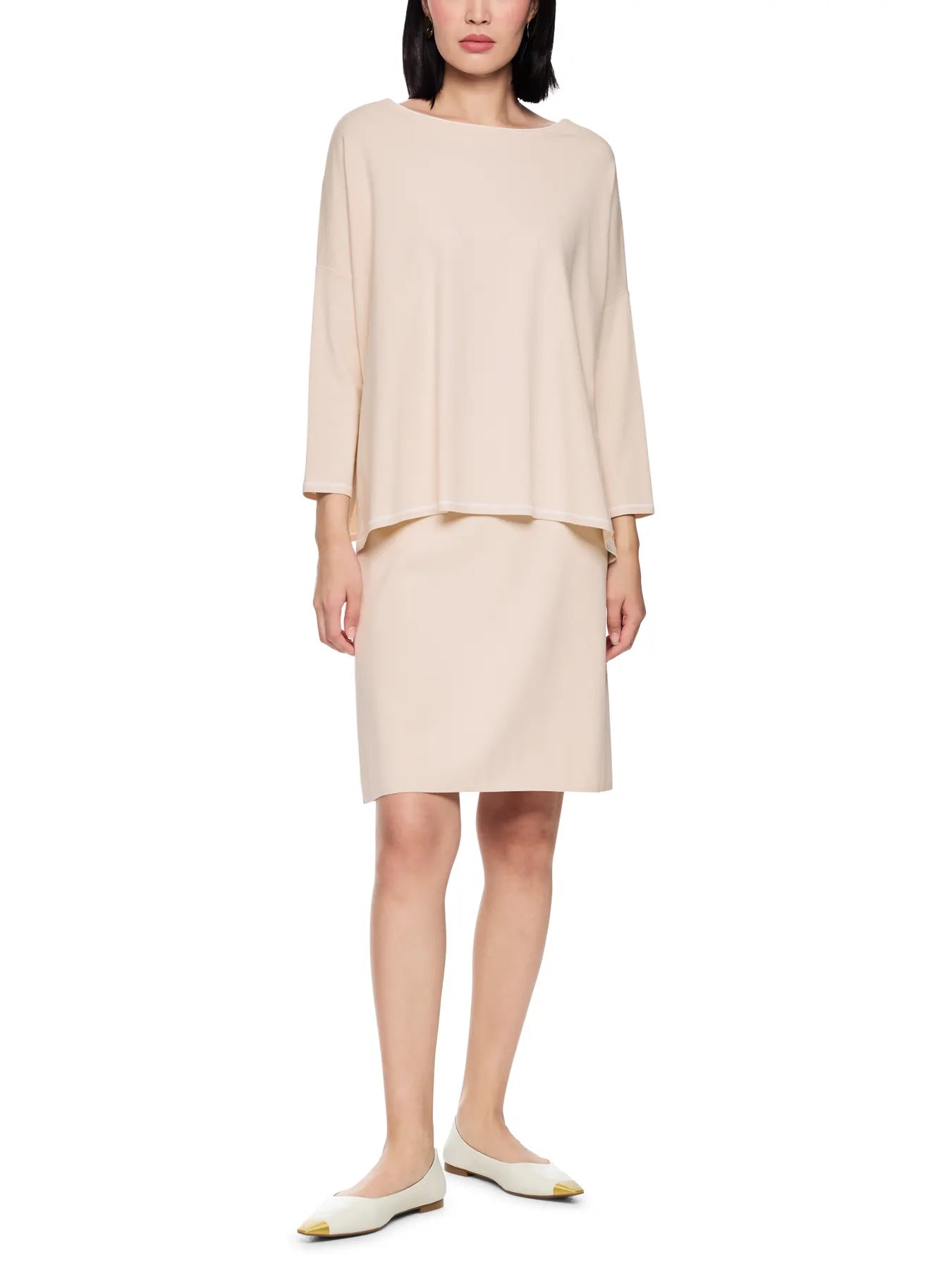 MARC CAIN
AC 41.16 M11 Oversize Pullover Rethink Together magnolia