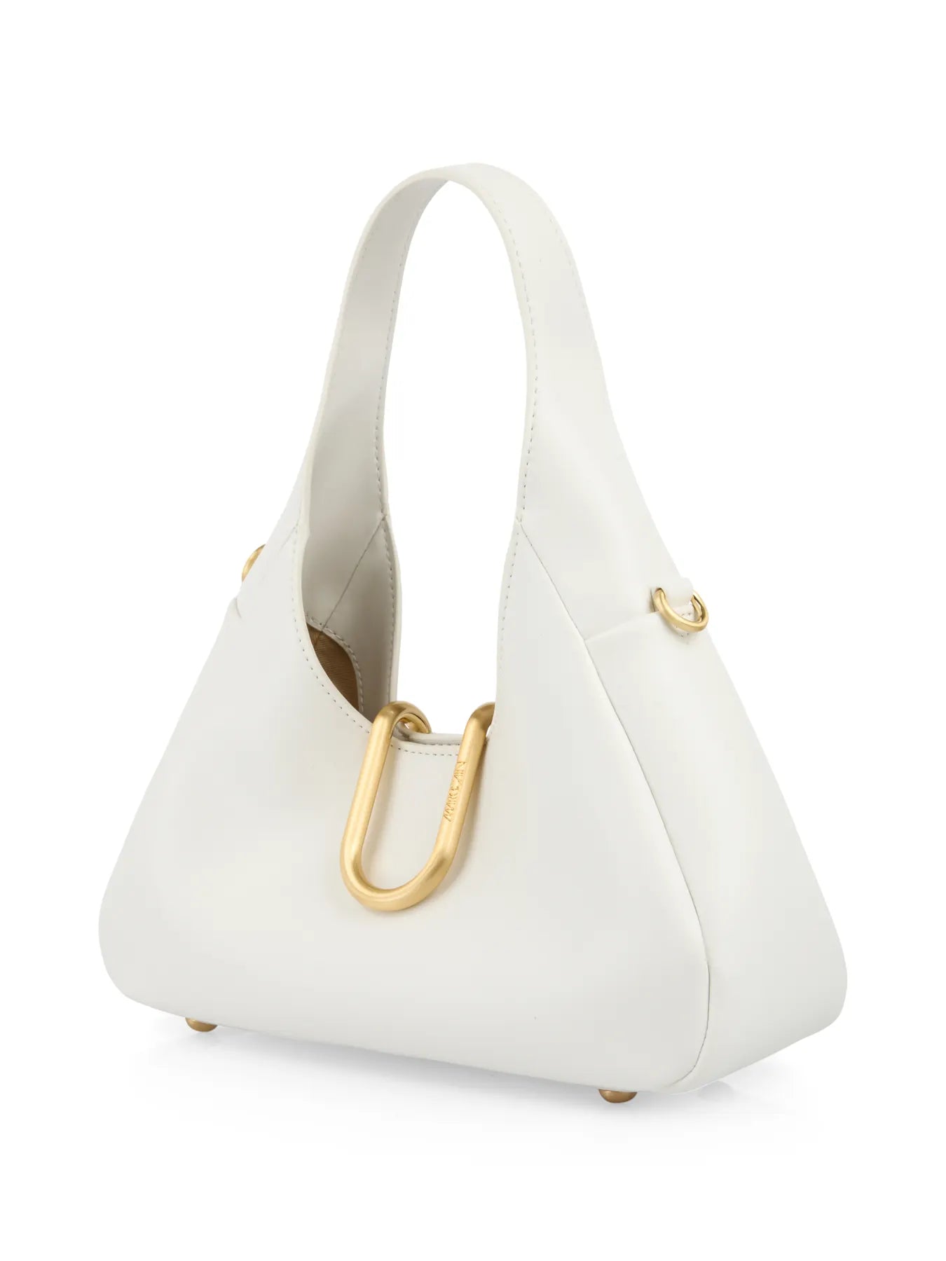 MARC CAIN
AC TK.02 Z20 Tasche Hobo Bag mit Beschlag off-white