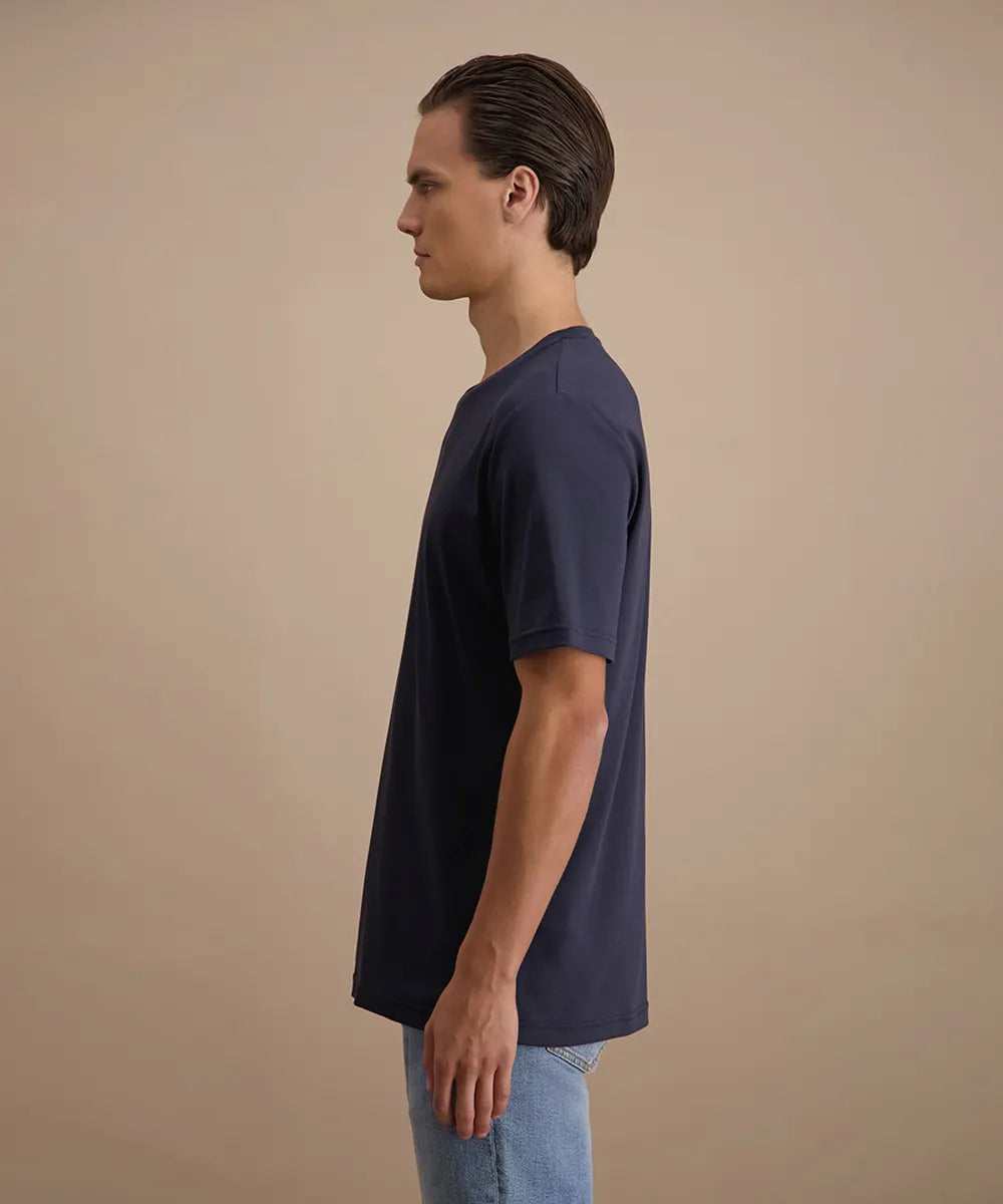 Baldessarini B4 20094.5190 BLD-Tantro-1 Herren T-Shirt NIGHT SKY