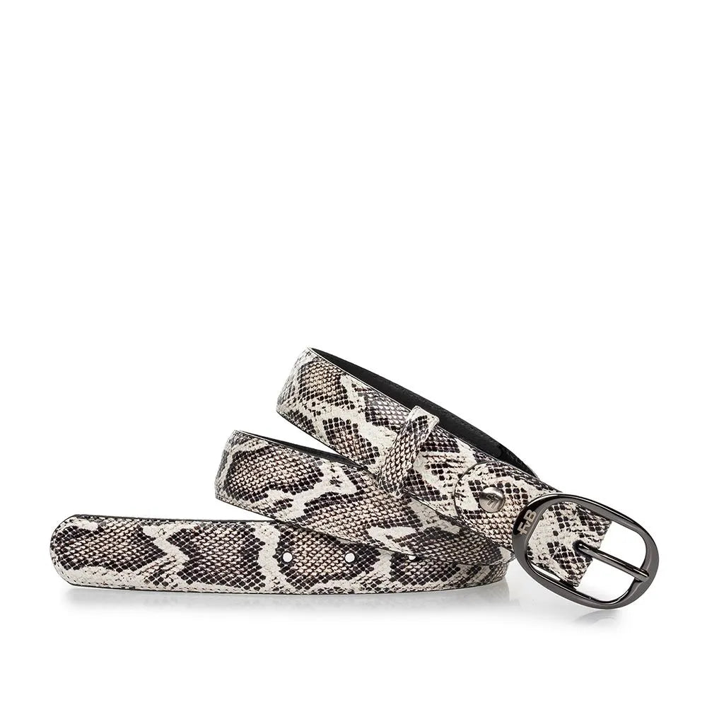 VAN BOMMEL
CFW-10015-19-01 De Belter 41.51 Gürtel Reptilmuster