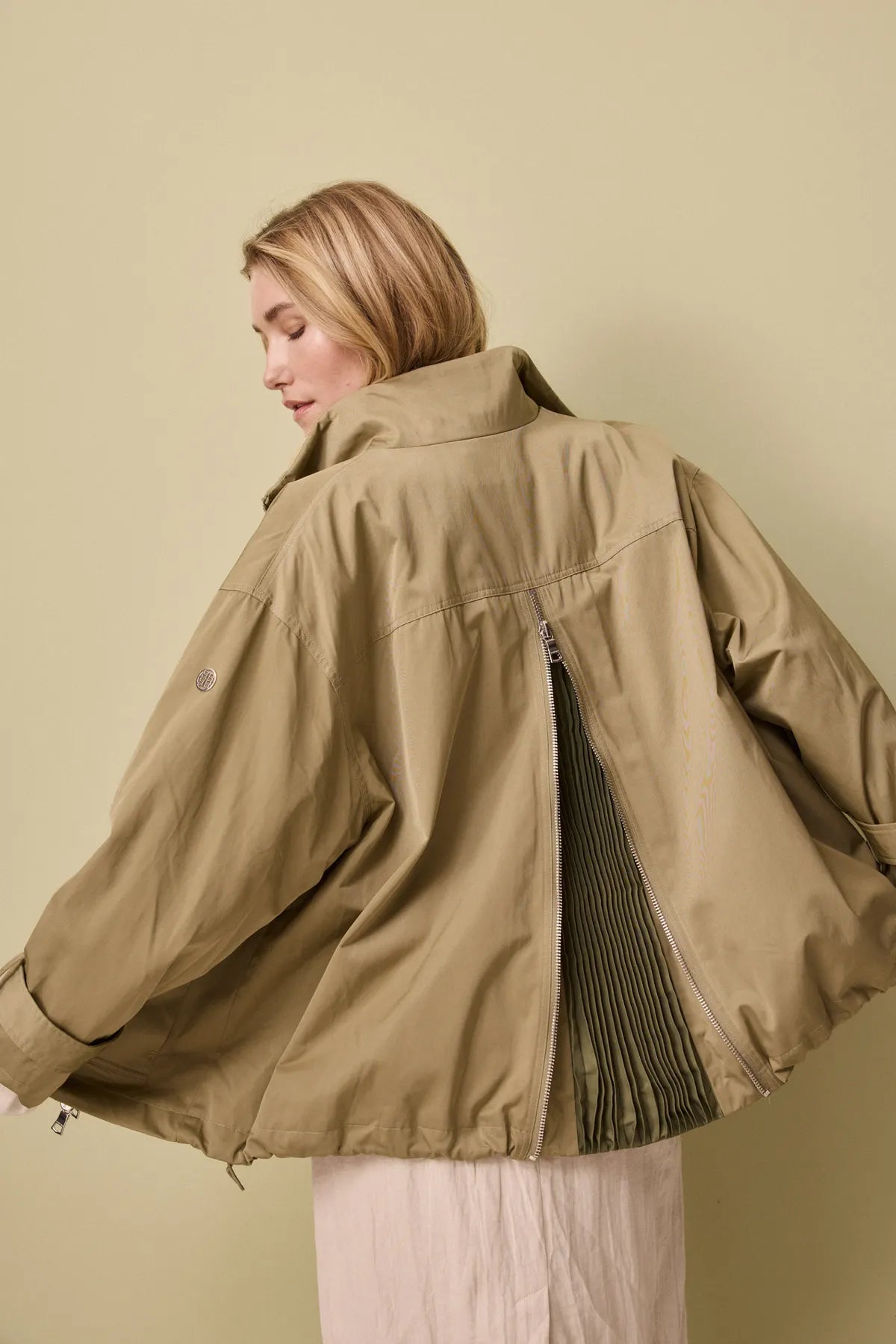 BLONDE BRITT JACKE NIGHT KHAKI