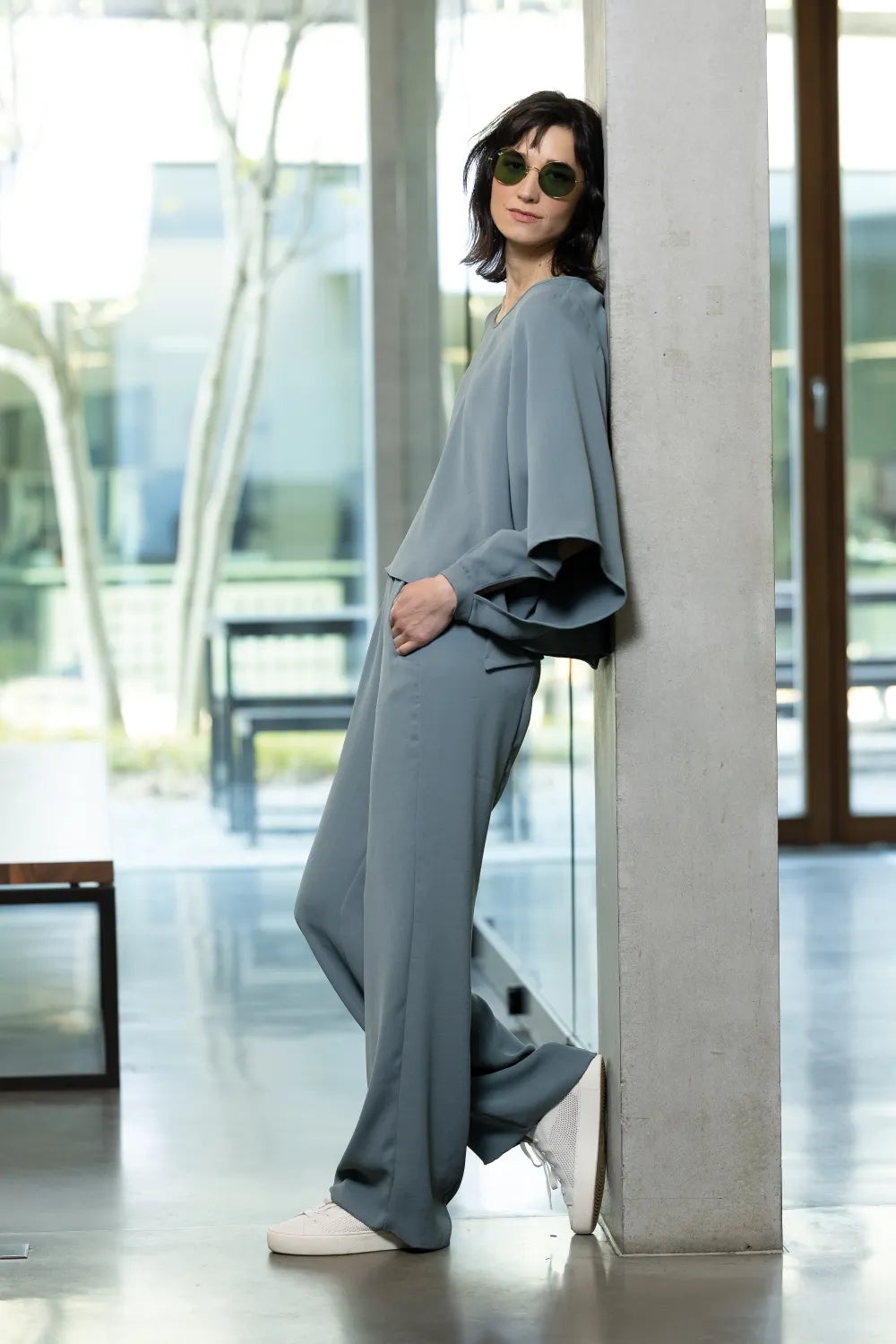 ANIA SCHIERHOLT BL3221/37 BLUSE CUT-OUT ÄRMEL