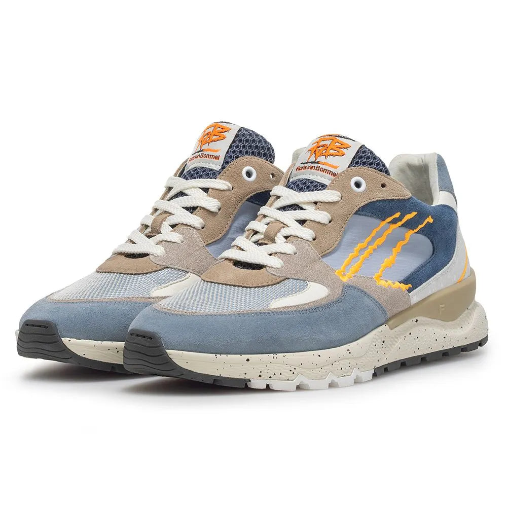 VAN BOMMEL SFM-10243-42-02 SNEAKER De Treener 06.07 lightblue