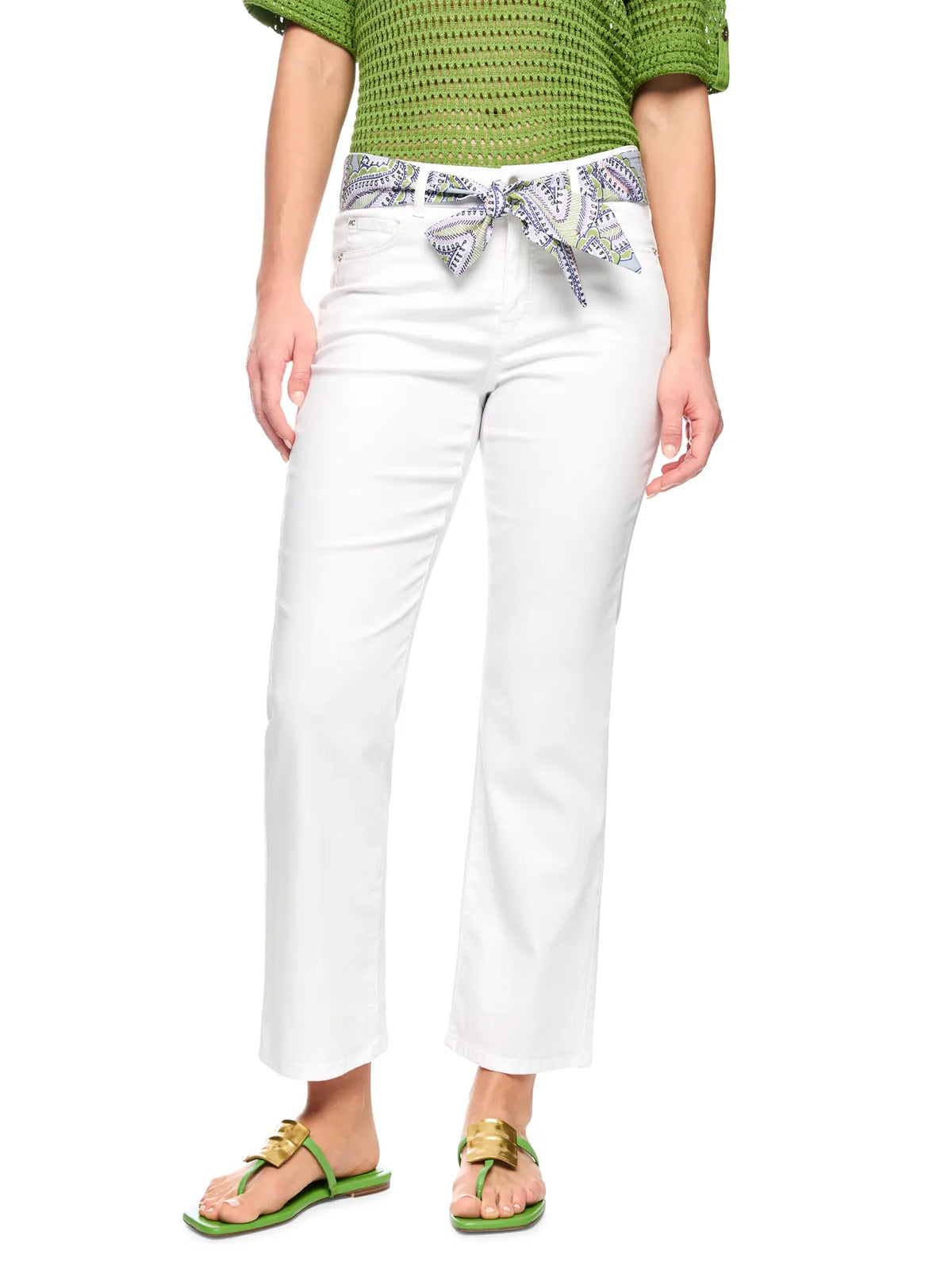 MARC CAIN
AP 82.41 D15 Jeans FORLI mit Tuchgürtel white