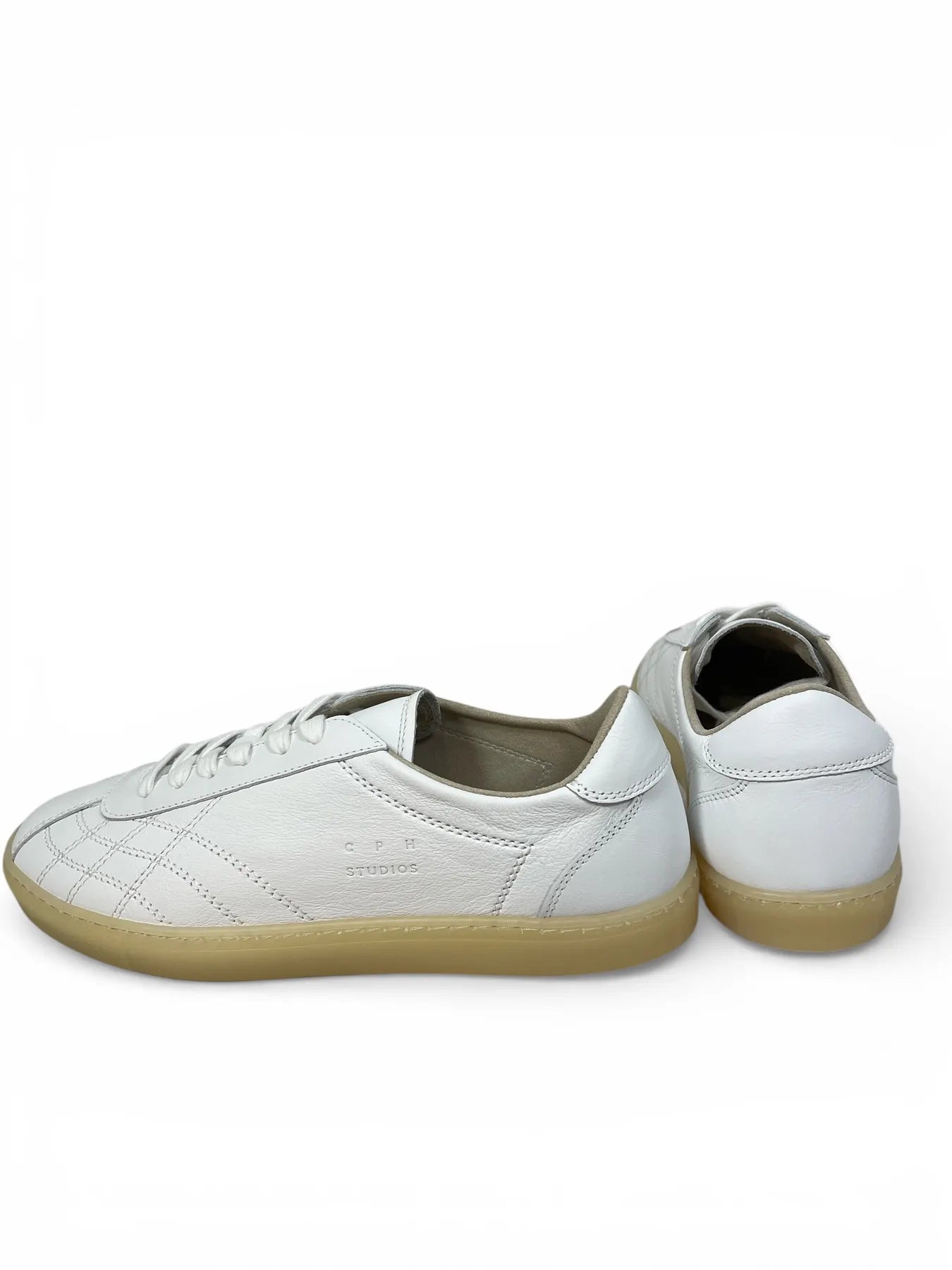COPENHAGEN CPH121M LEATHER HERREN SNEAKER WHITE