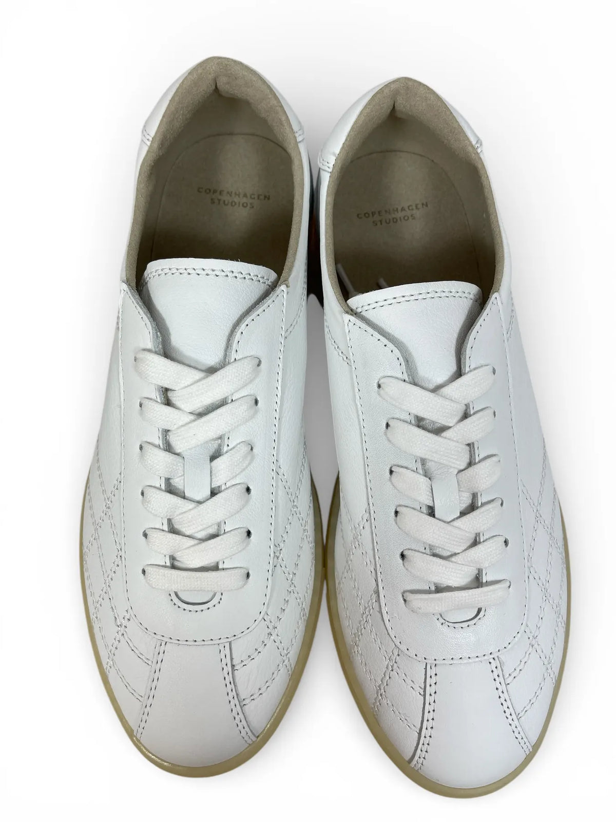 COPENHAGEN CPH121M LEATHER HERREN SNEAKER WHITE