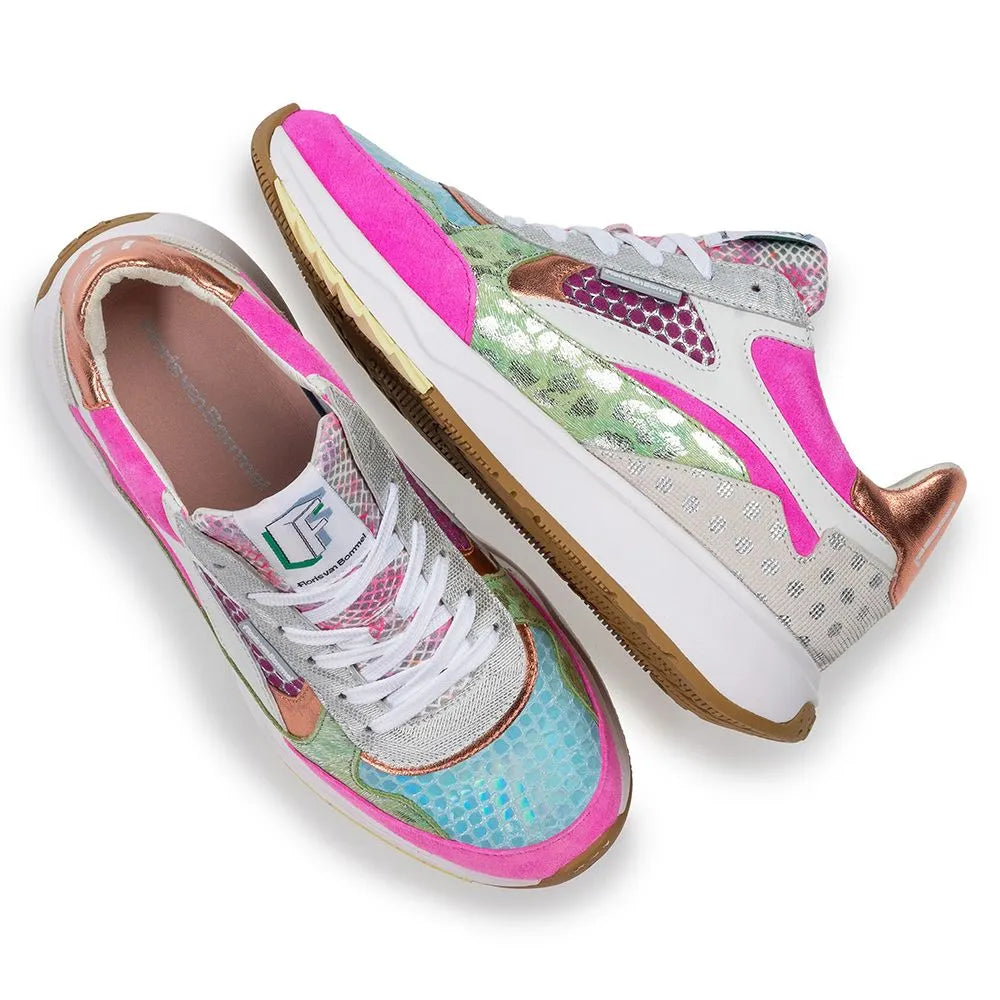 VAN BOMMEL SFW-10159-85-02 Suvi 03.06 DAMEN SPORT SNEAKER FLORIS SPORT PINK