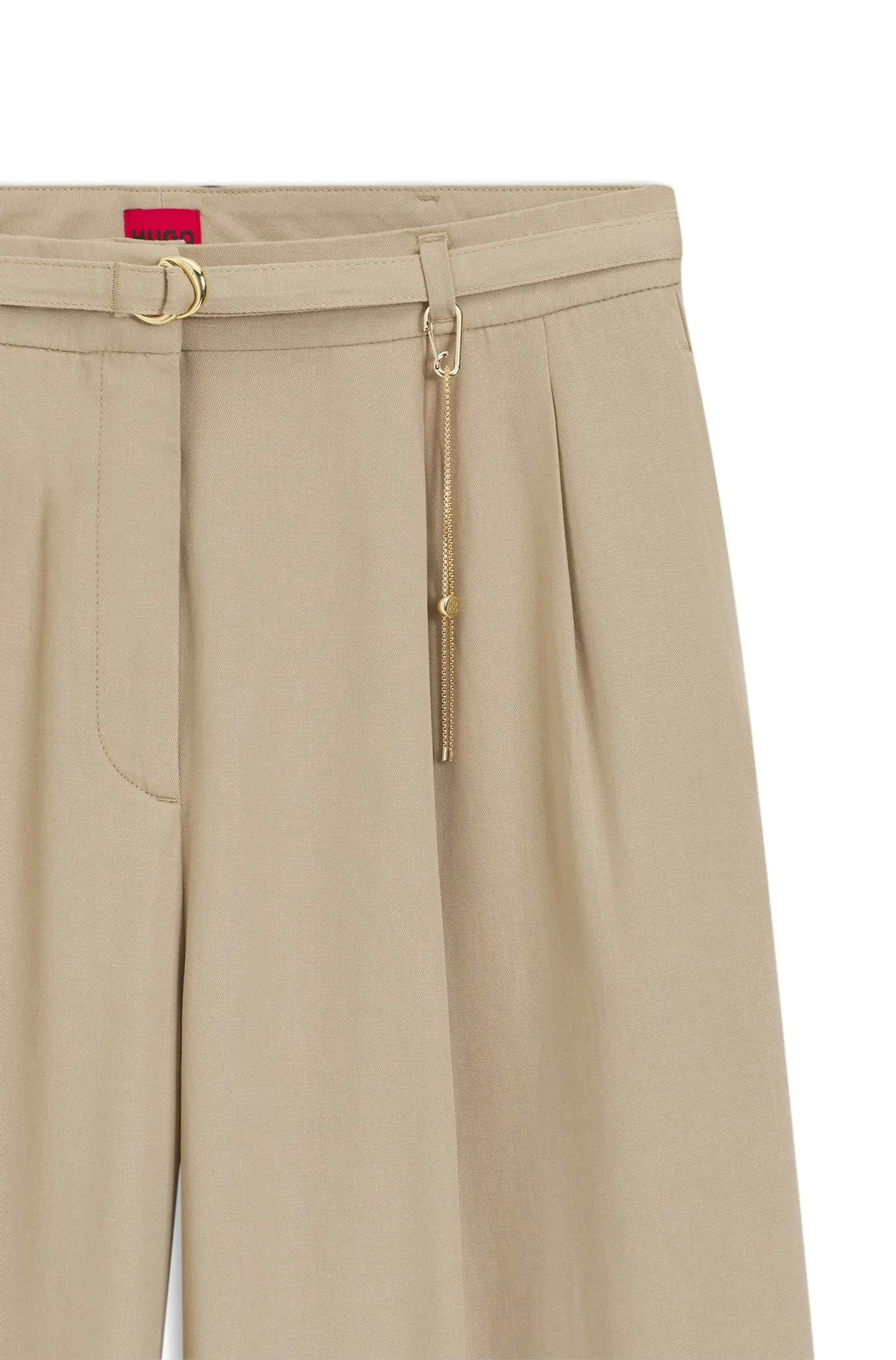 HUGO 50557331 Henesa-2-W Hosen Light Brown