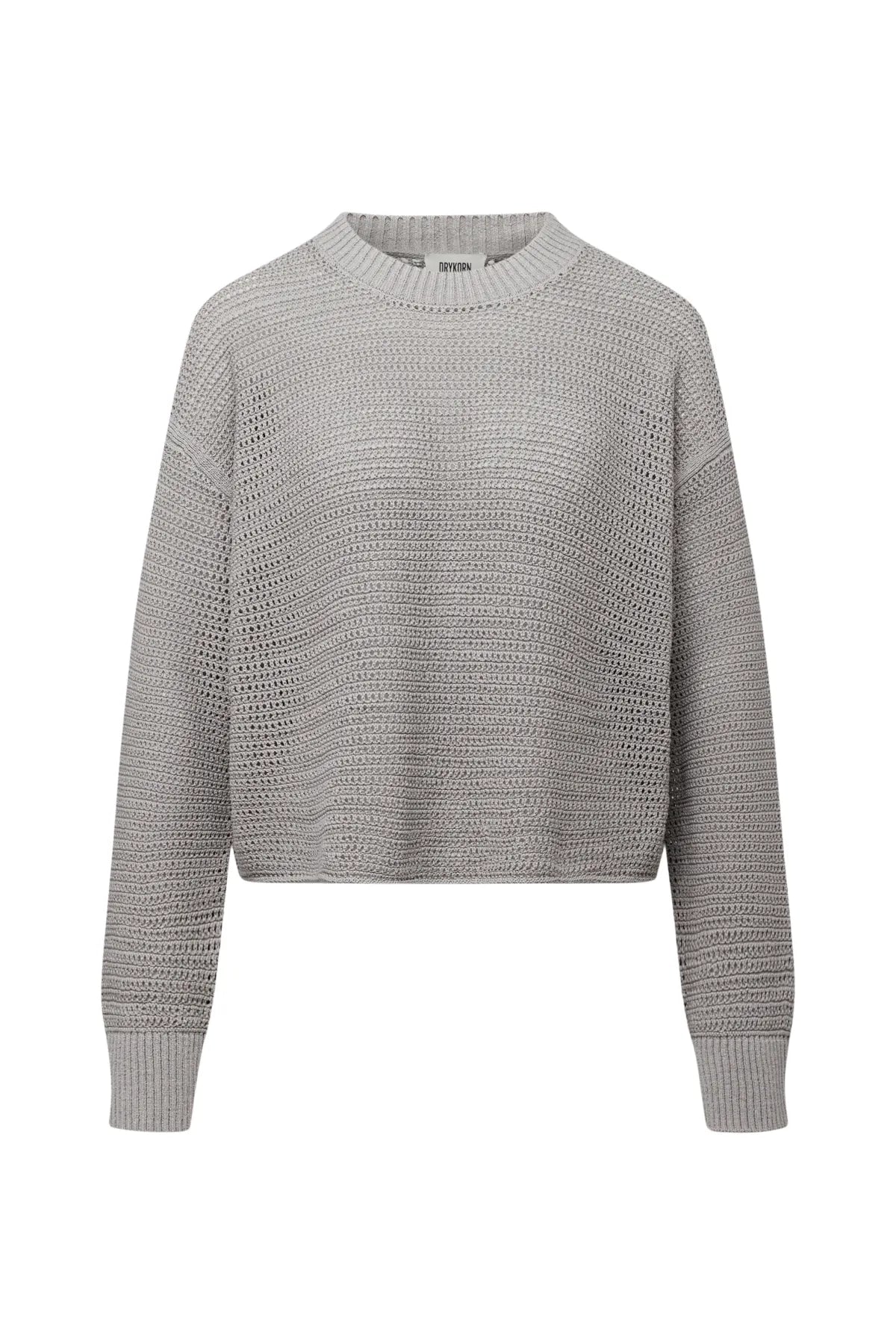 DRYKORN 420138 MALESE 10 PULLOVER GRAU 6502
