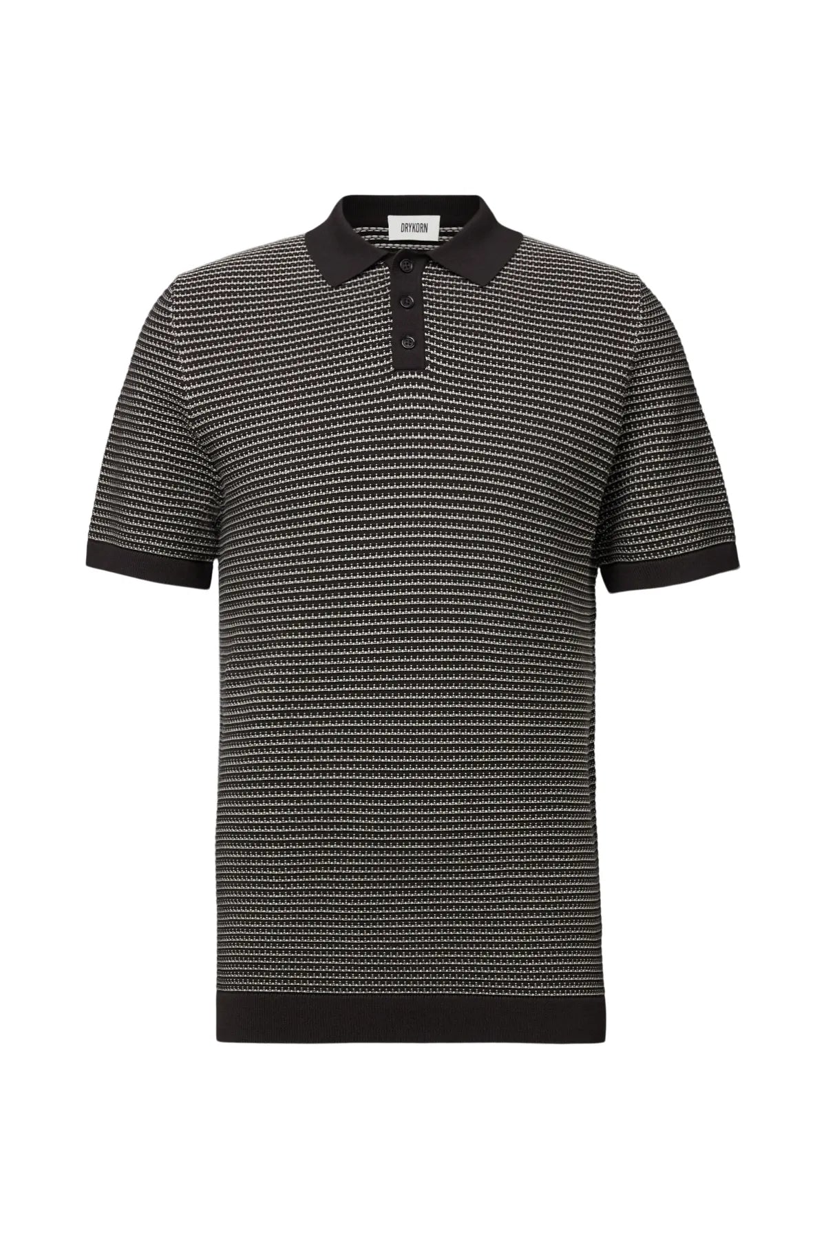 DRYKORN 425177 TRITON 10 STRICK POLOSHIRT BRAUN 1104