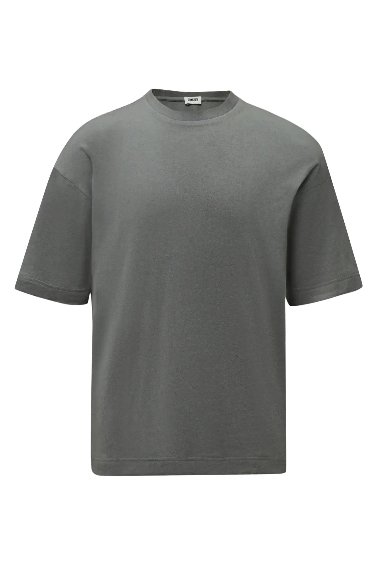 DRYKORN 520245 KAYRO 10 T-Shirt in Frottee-Baumwolle Grün 2214
