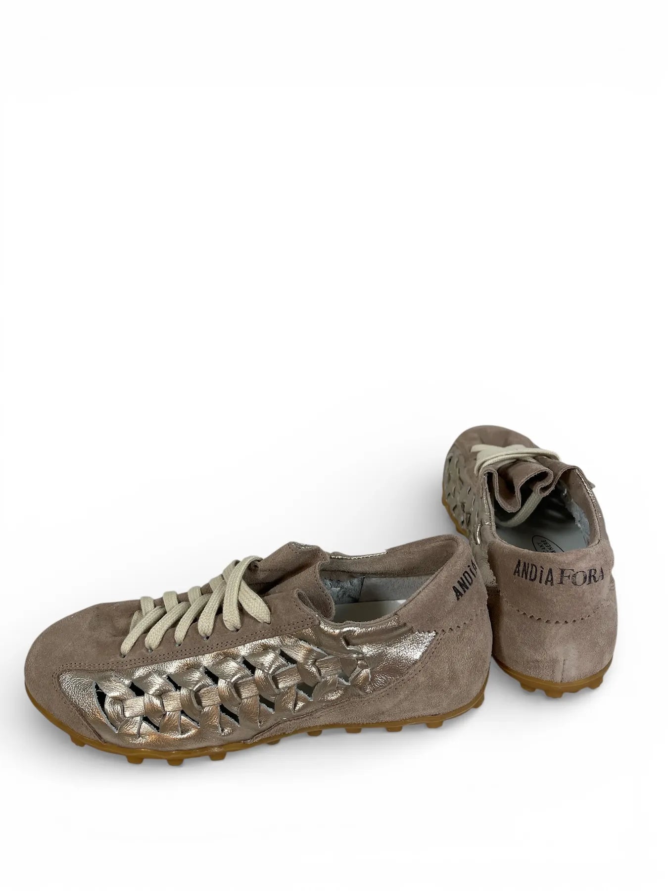 ANDIA FORA DOVER PLAY NET SUEDE DAMEN SNEAKER TORTORA