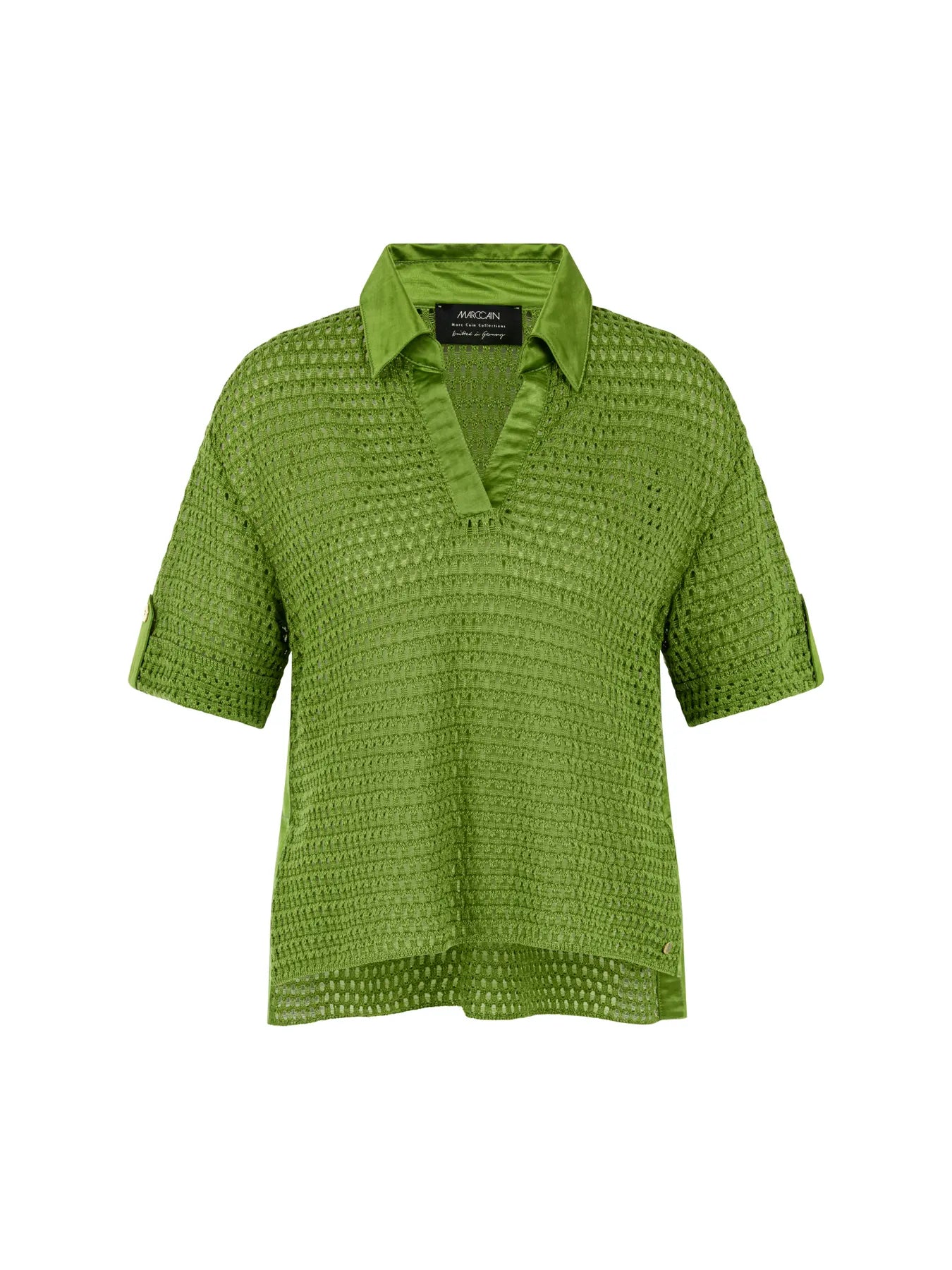 MARC CAIN AC 41.35 M25 Ajourpullover Rethink Together garden green