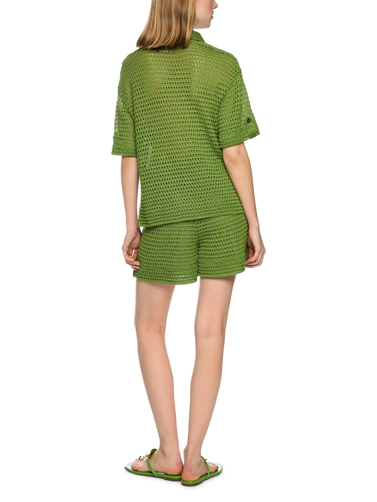 MARC CAIN AC 41.35 M25 Ajourpullover Rethink Together garden green