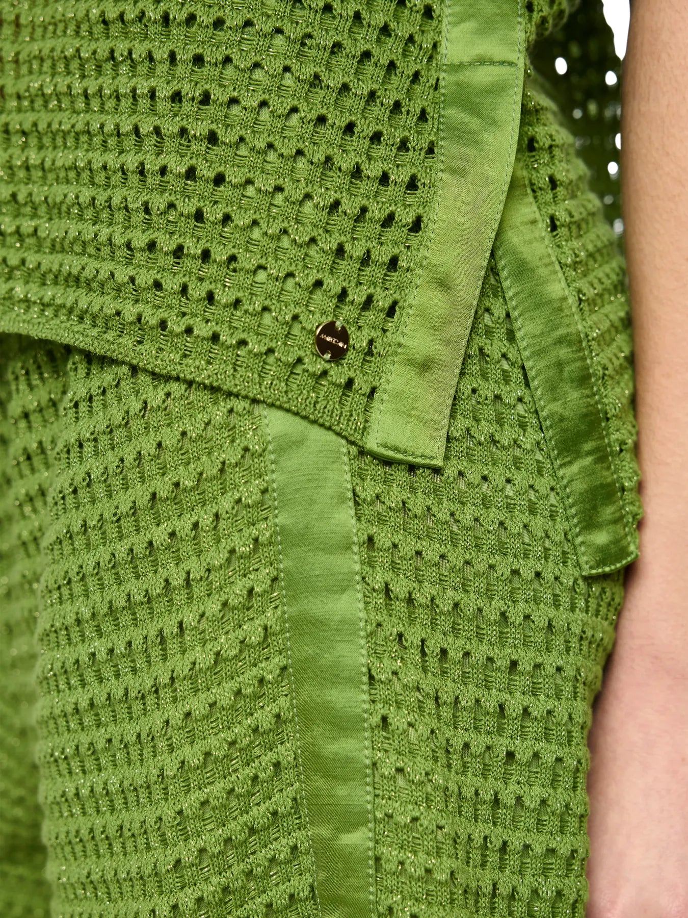 MARC CAIN AC 41.35 M25 Ajourpullover Rethink Together garden green