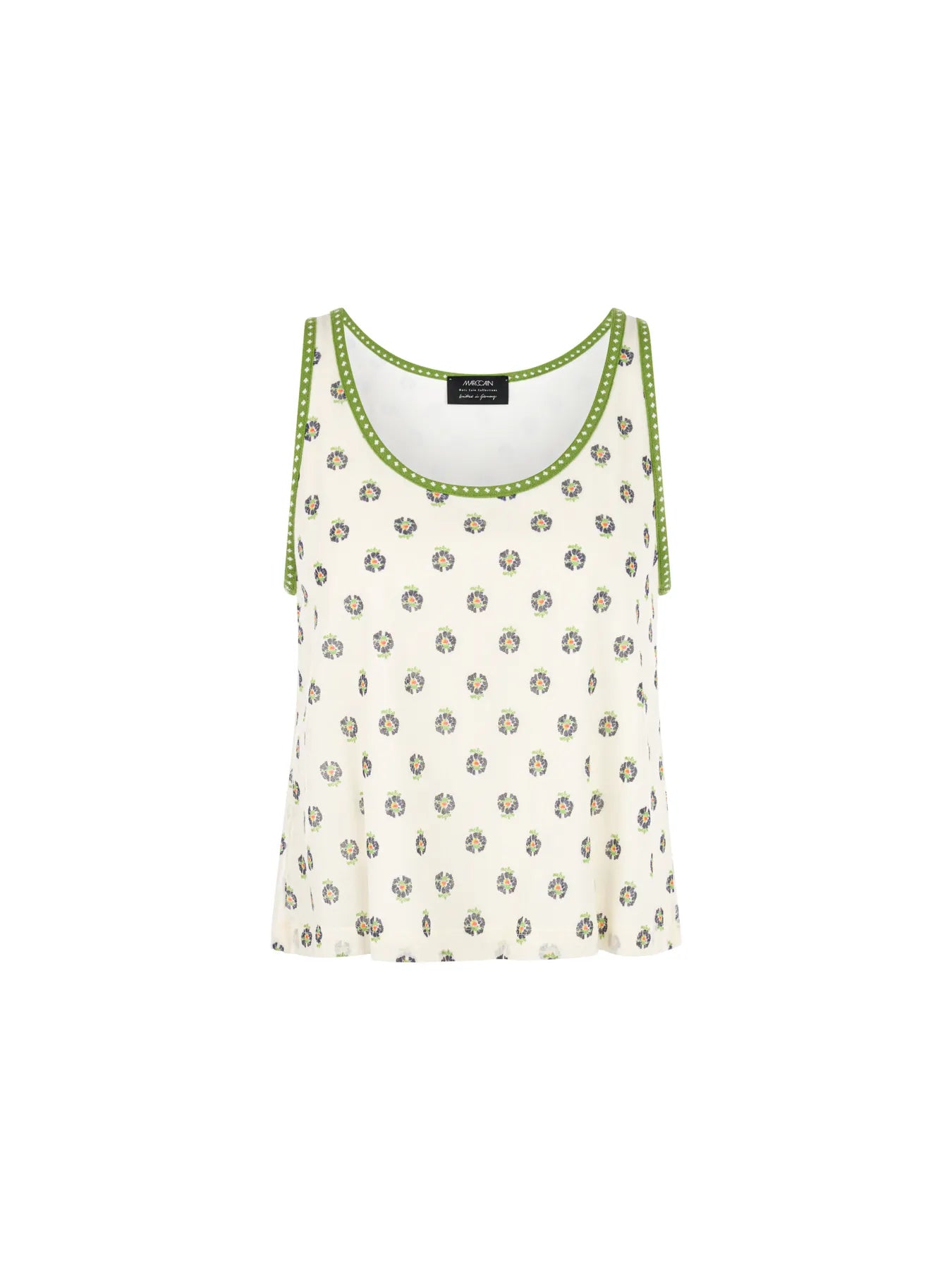MARC CAIN
AC 61.26 M31 Bedrucktes Top Knitted in Germany bright ecru