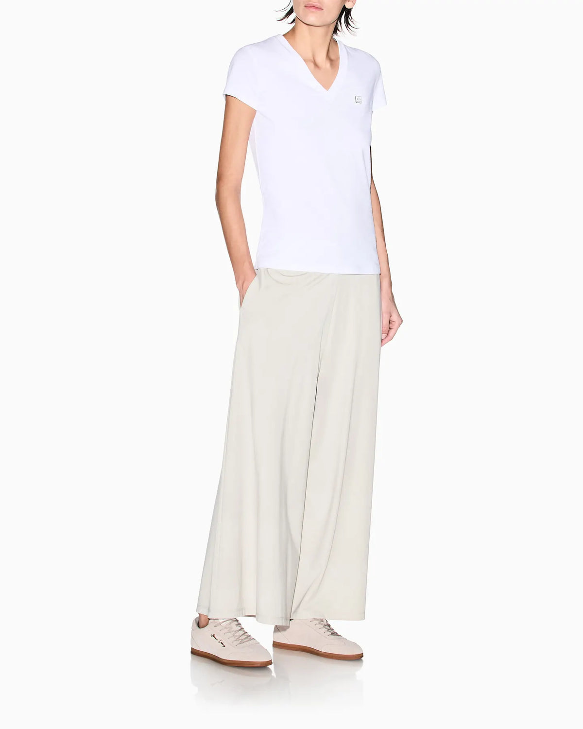 ARMANI XW002051 AF21296 PALAZZO-HOSE BEIGE DUST U6275