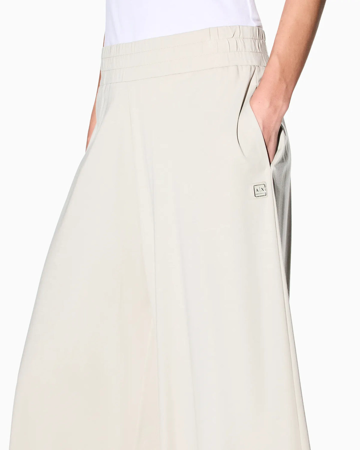 ARMANI XW002051 AF21296 PALAZZO-HOSE BEIGE DUST U6275