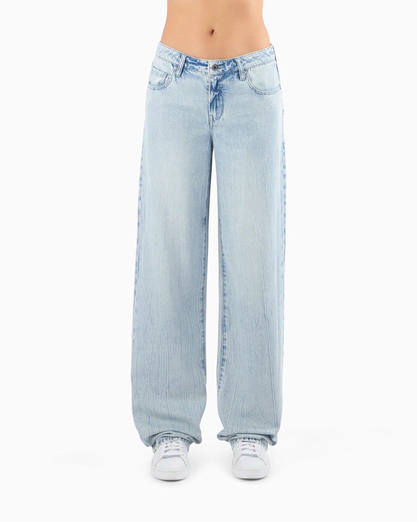 ARMANI XW000056 AF21349 WEITE JEANS HELLBLAU