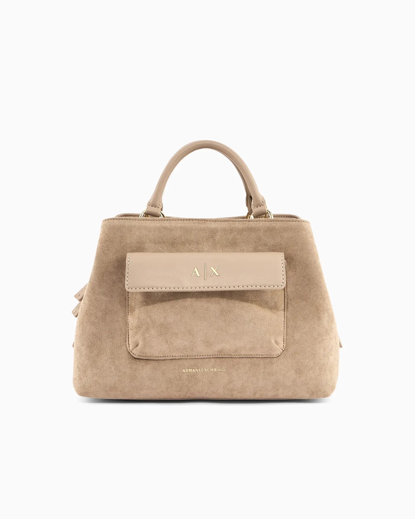 ARMANI EXCHANGE XW001545 AF22630 SHOPPING BAG BEIGE