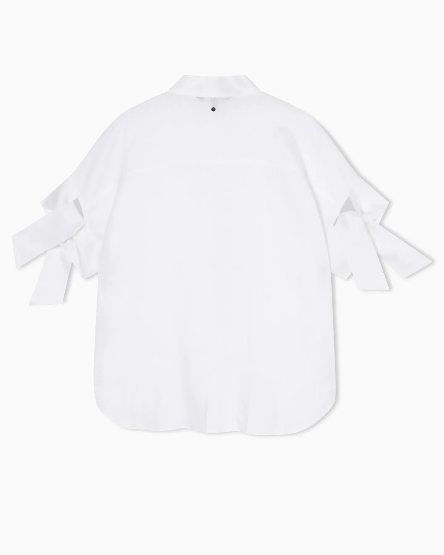 ARMANI XW001990 AF21532 LEINEN HEMD WEISS