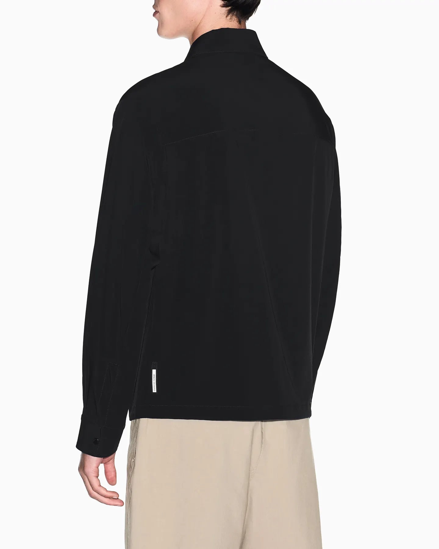 ARMANI XM002818 AF22572 OVERSHIRT BLACK UC001