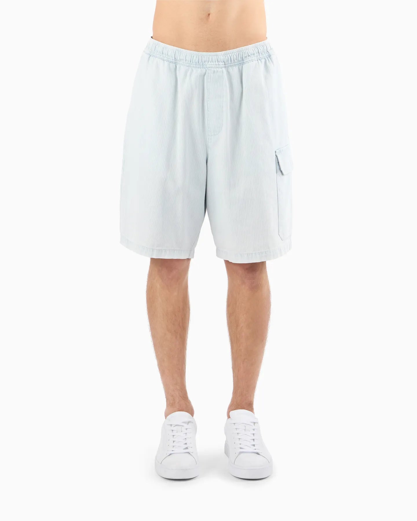 ARMANI XM002810 AF22638 BERMUDA JEANS SHORTS HELLBLAU