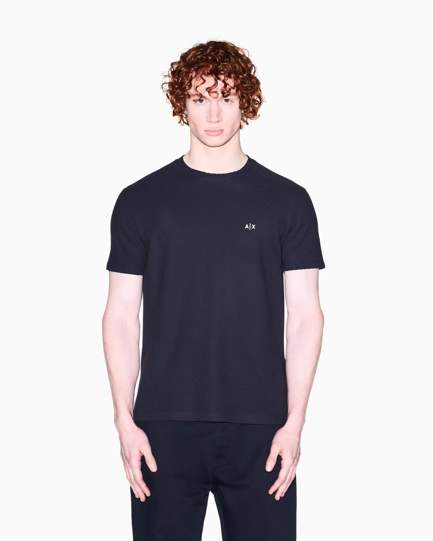 ARMANI XM002453 AF10337 HERREN T-SHIRT SCHWARZ