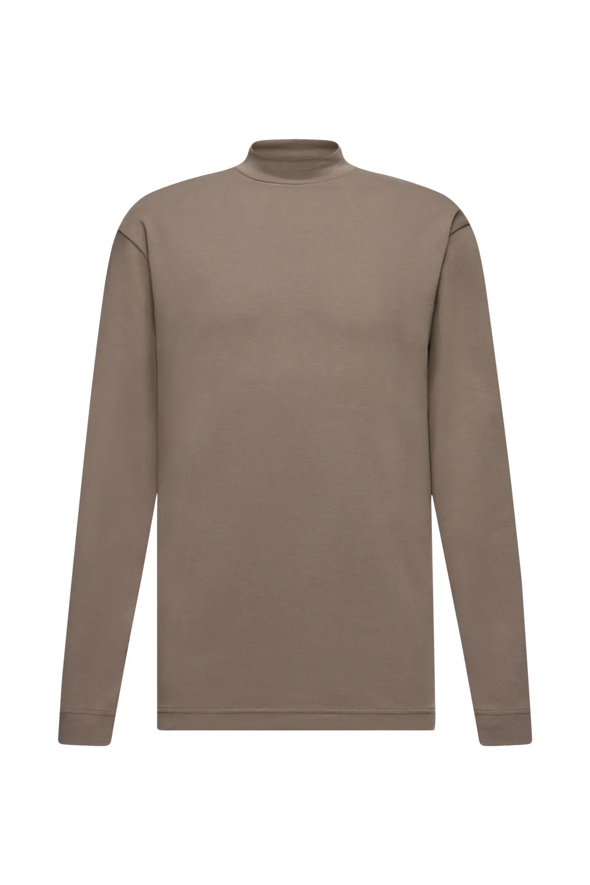 DRYKORN 520224 MORITZO LONGSLEEVE LANGARM SHIRT STEHKRAGEN BRAUN 1205