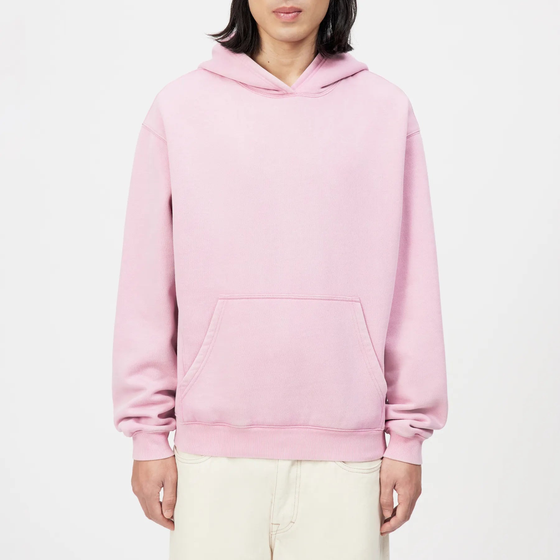 DRYKORN 522177 KAMILIO HERREN HOODIE PULLOVER ROSA 5704
