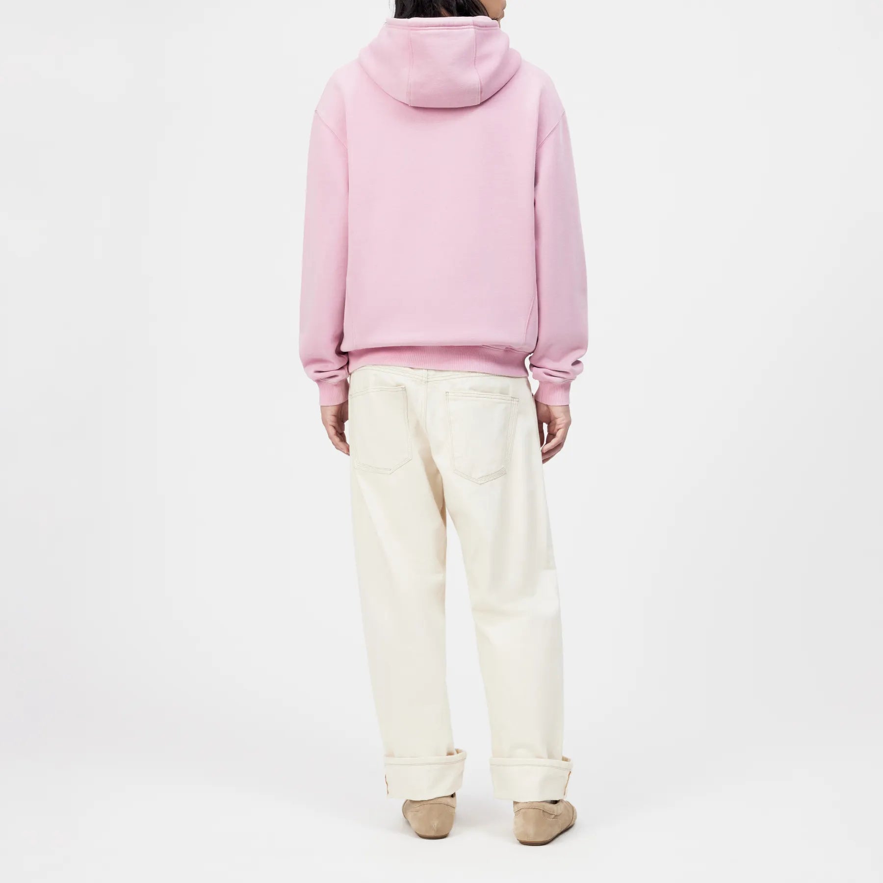 DRYKORN 522177 KAMILIO HERREN HOODIE PULLOVER ROSA 5704