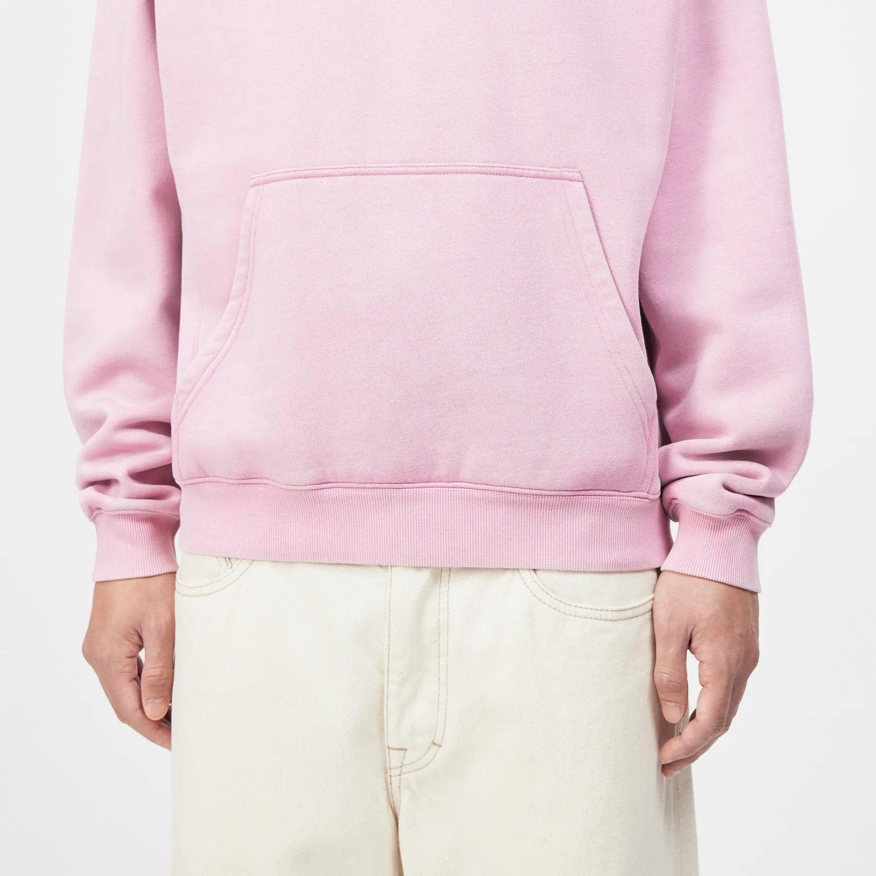 DRYKORN 522177 KAMILIO HERREN HOODIE PULLOVER ROSA 5704