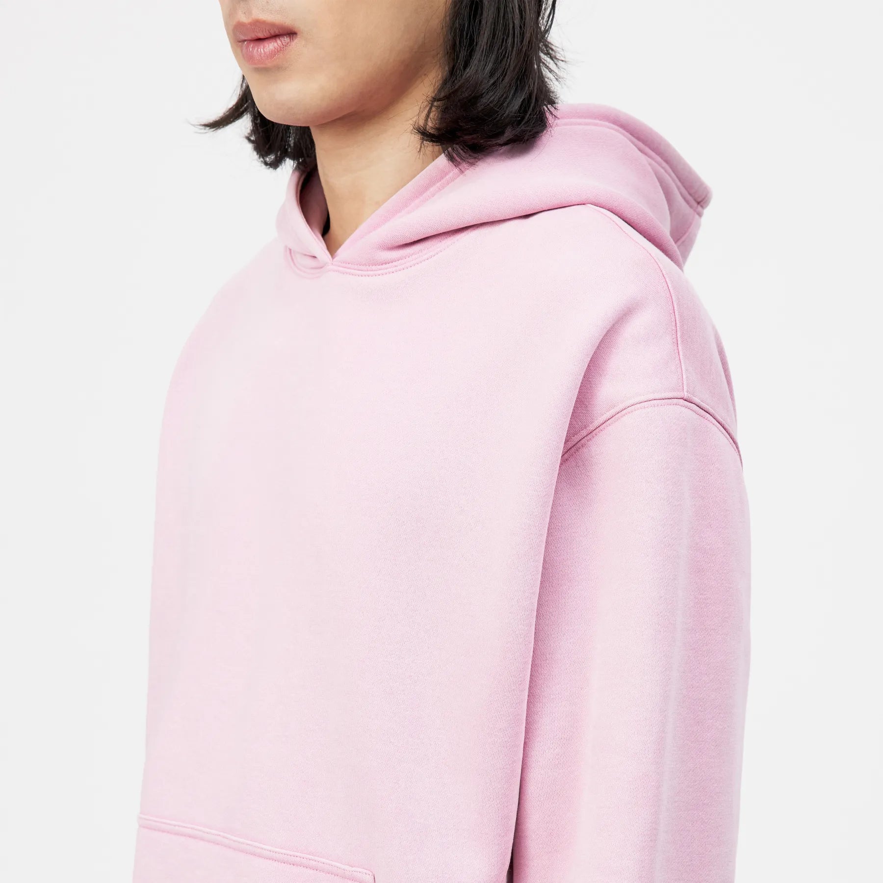 DRYKORN 522177 KAMILIO HERREN HOODIE PULLOVER ROSA 5704
