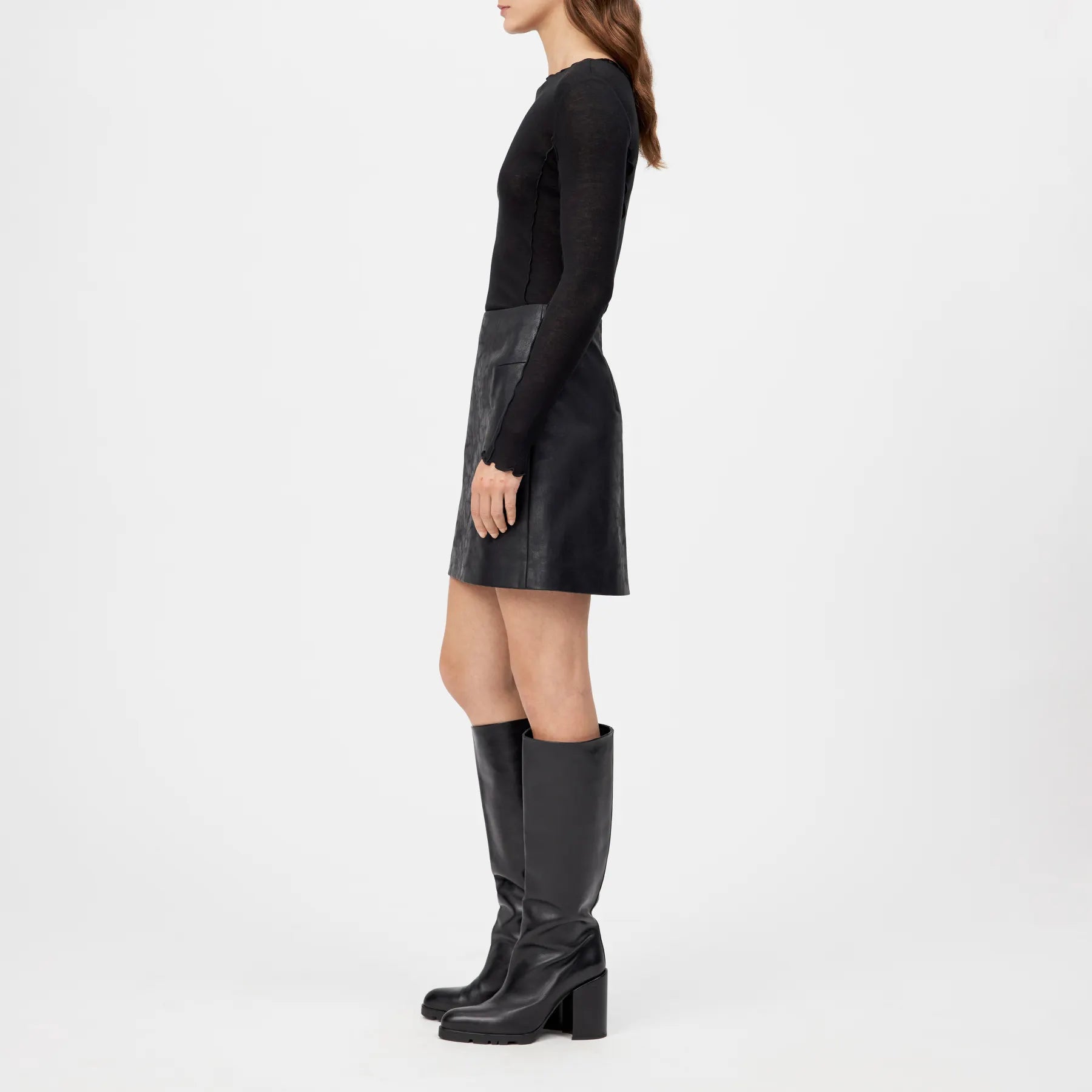 DRYKORN 156052 GENTILIE MINI ROCK SCHWARZ 1000