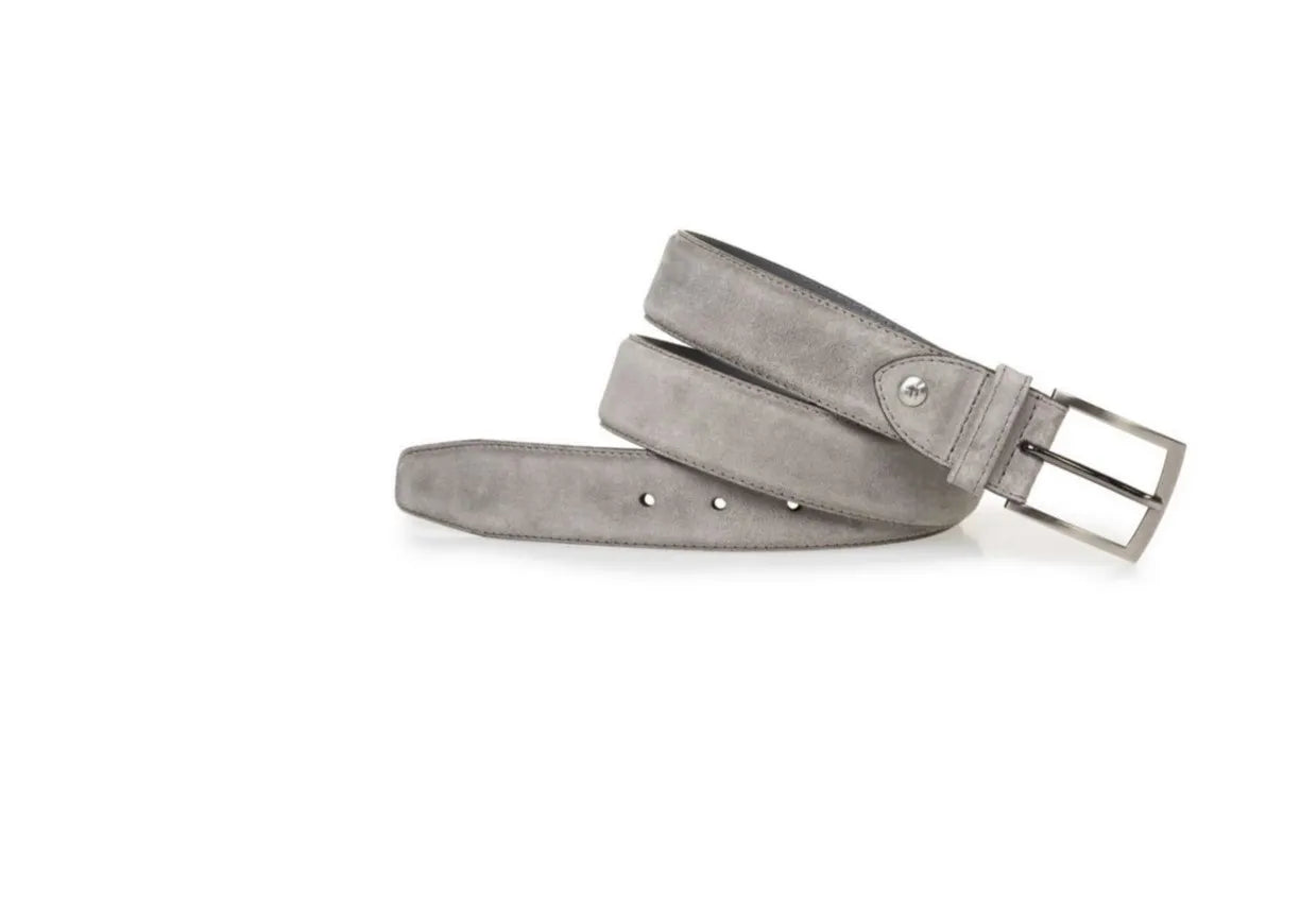 VAN BOMMEL CFM-10092-22-03 Floris Herren Gürtel 3,5 cm Leder LightBrown Suede