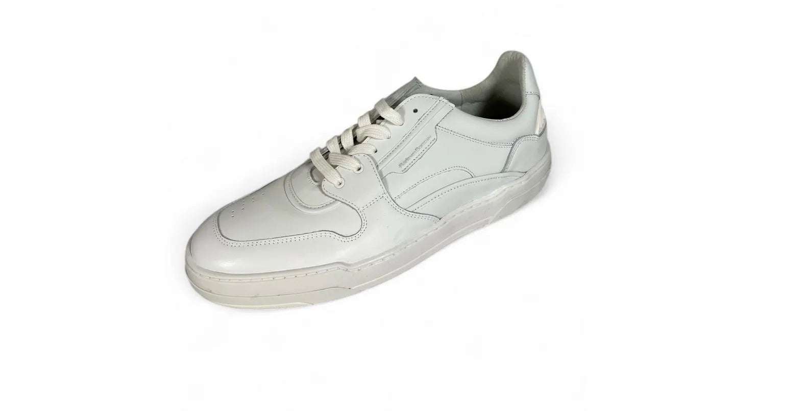 VAN BOMMEL SFM-10185-60-01 Floris Sport White Calf leather Sneakers White Weiß