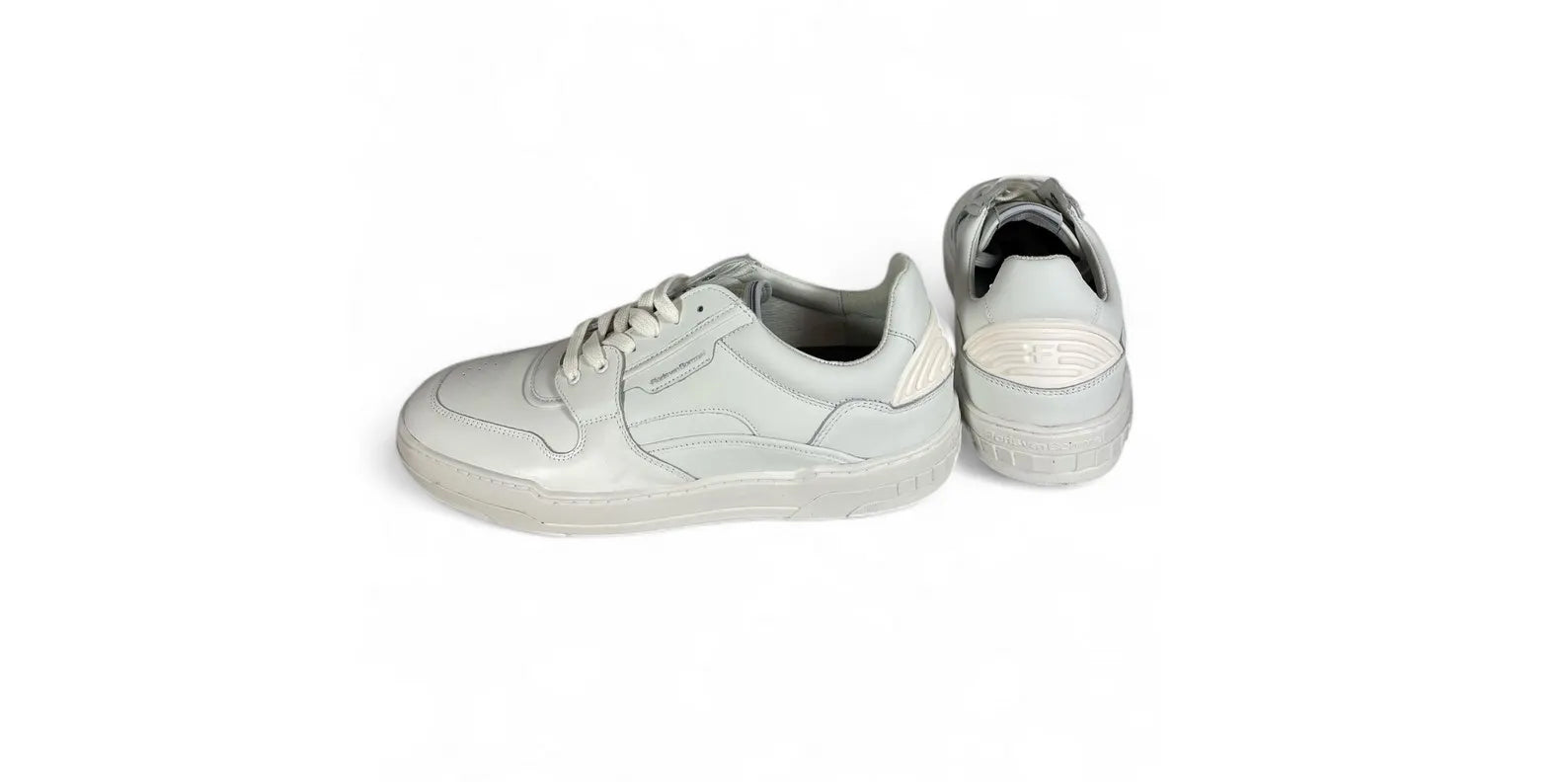 VAN BOMMEL SFM-10185-60-01 Floris Sport White Calf leather Sneakers White Weiß