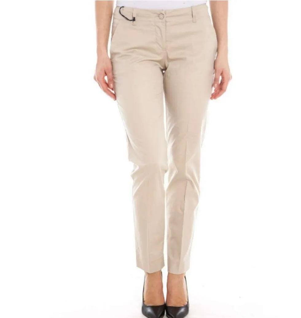 ARMANI WOMEN
C5P07 DR D1 Damen Hose Baumwolle Beige