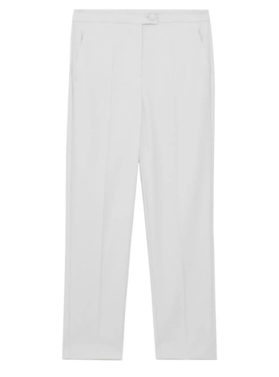 PATRIZIA PEPE 2P1560 A353 HOSE HELLGRAU ELDORADO WHITE W356