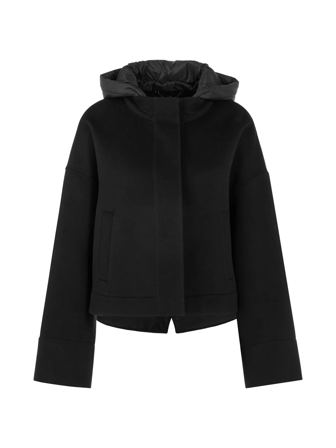 MARC CAIN
AC 12.02 W33 Wolljacke mit Kapuze Black