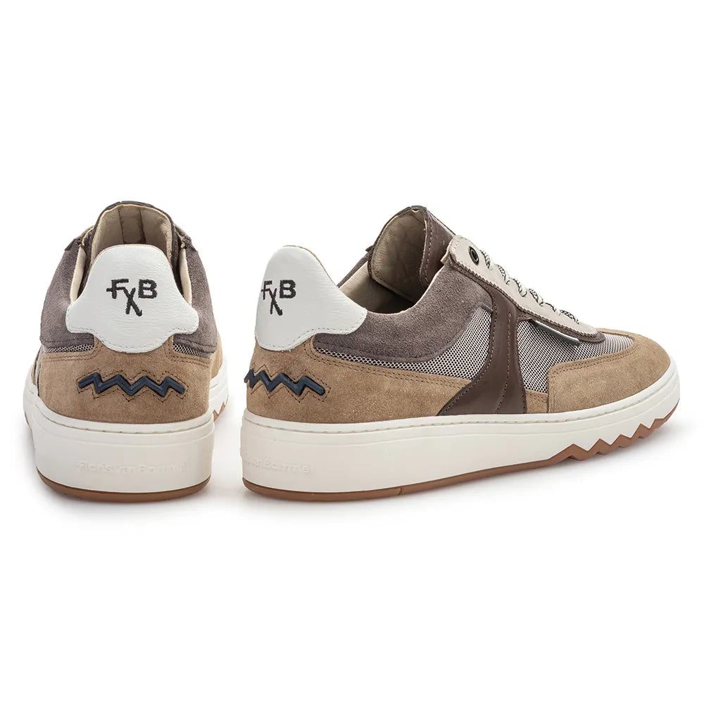 VAN BOMMEL SFM-10216-22-02 HERREN SPORT SNEAKER FLORIS SPORT LIGHT BROWN SUEDE